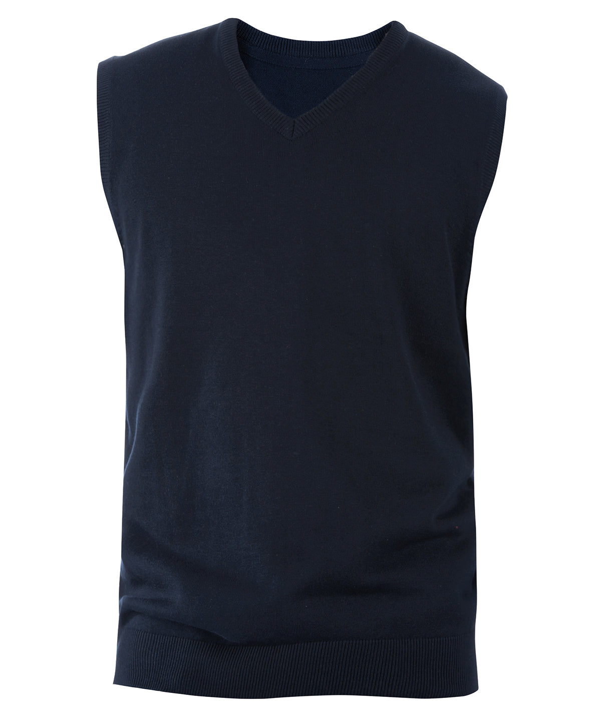 Prjónaðar peysur - Men's Sleeveless V-neck Jumper
