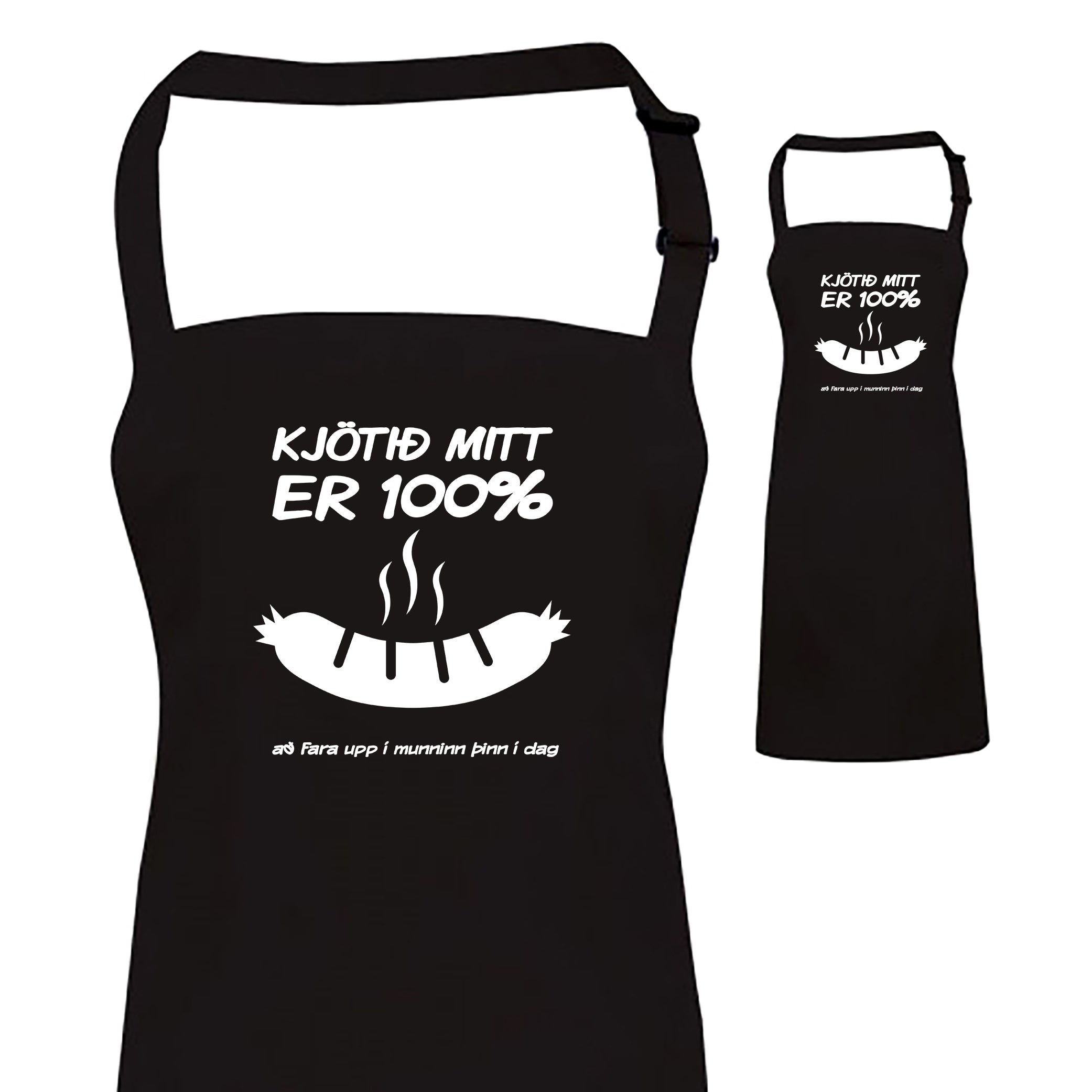 Kjötið mitt er 100% - Svunta