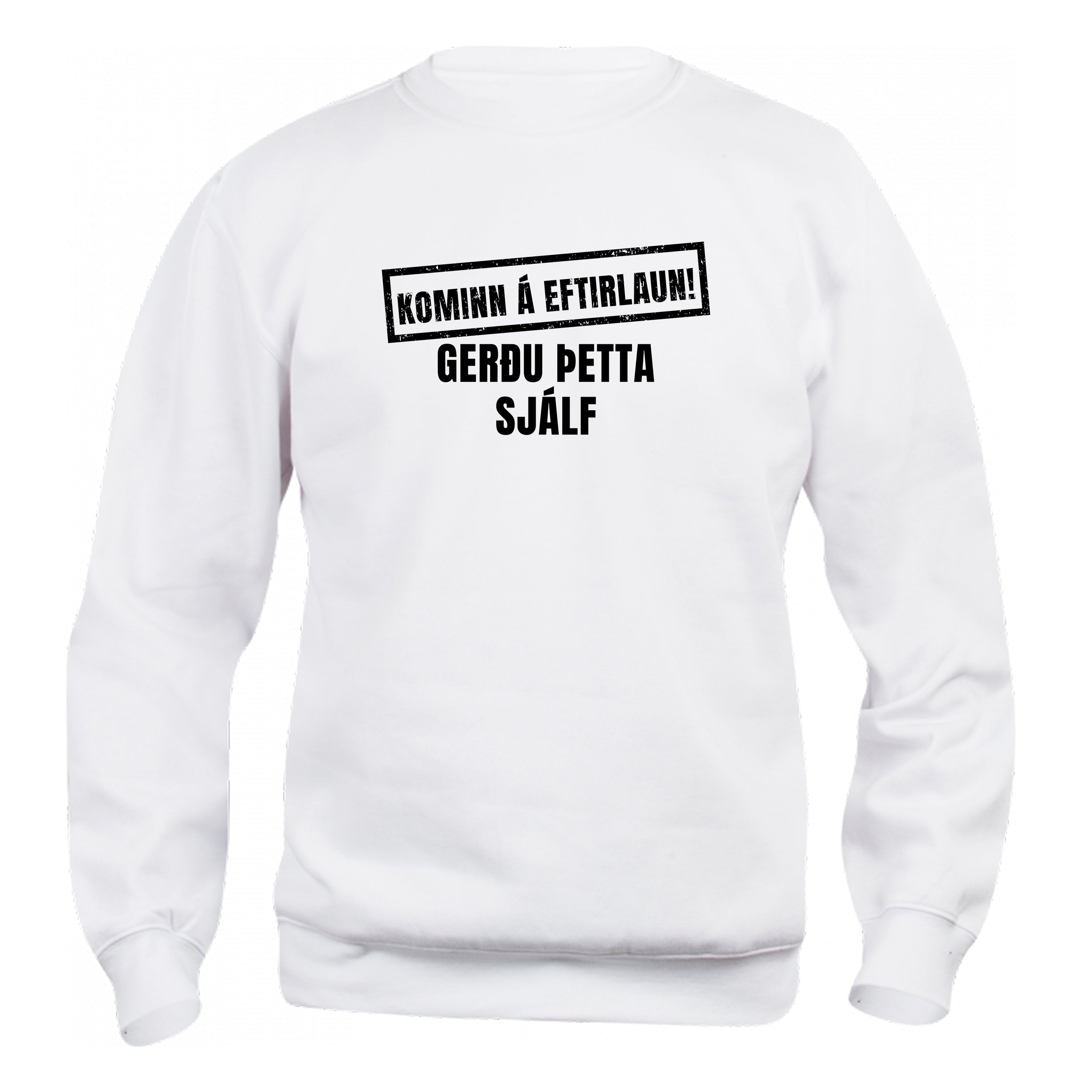 KOMIN Á EFTIRLAUN - Peysa - Hvít