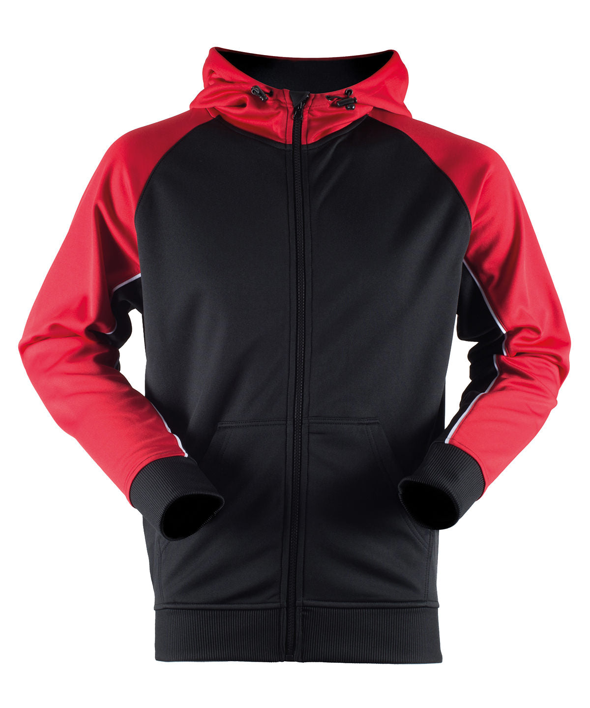 Hettupeysur - Panelled Sports Hoodie