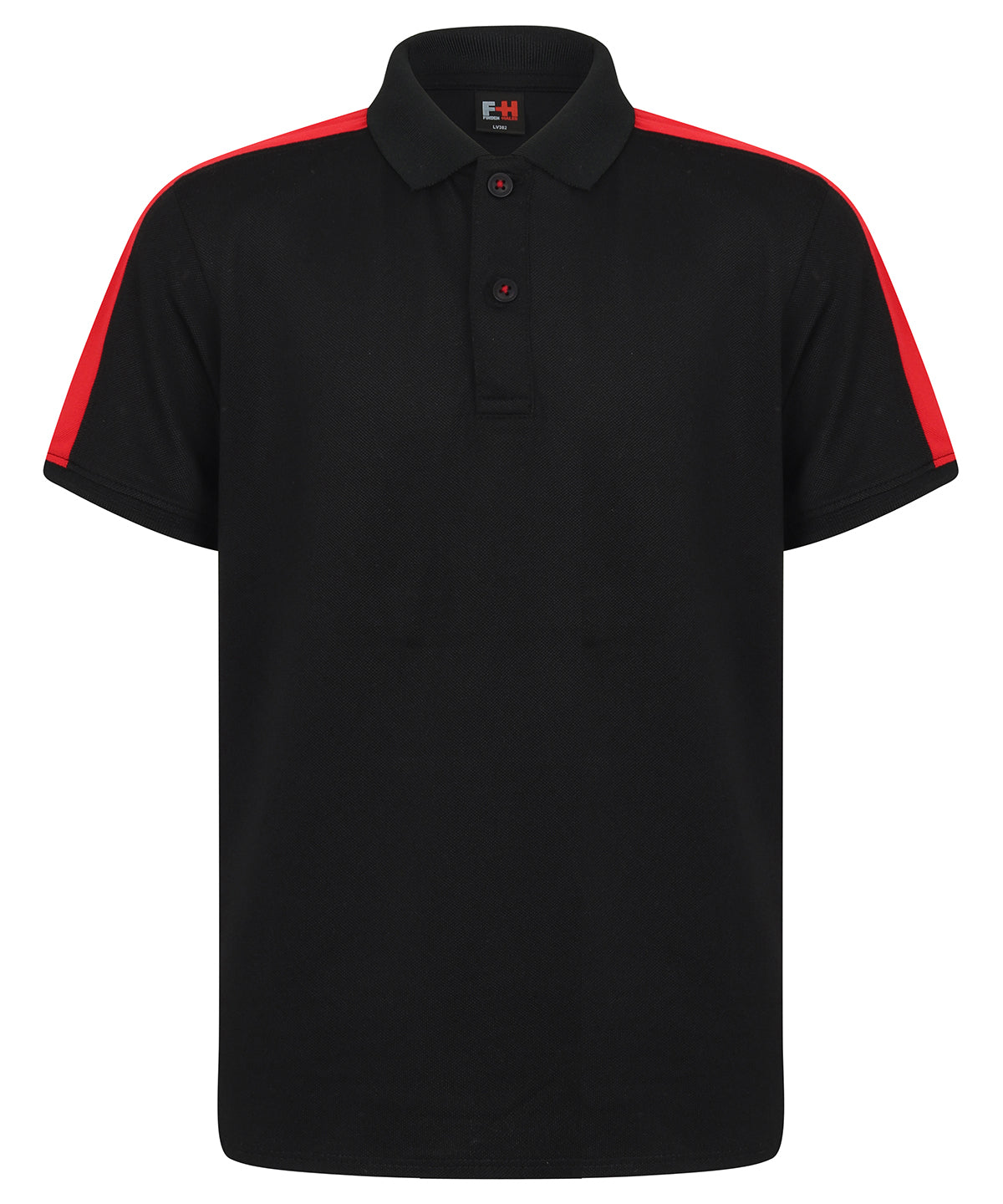 Pólóbolir - Kids Contrast Panel Polo