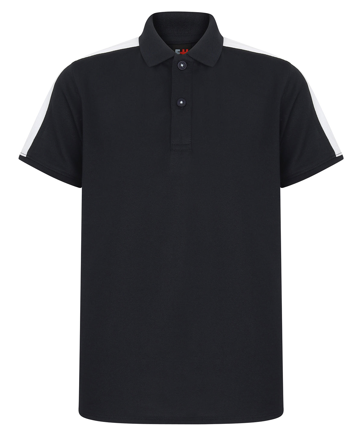 Pólóbolir - Kids Contrast Panel Polo