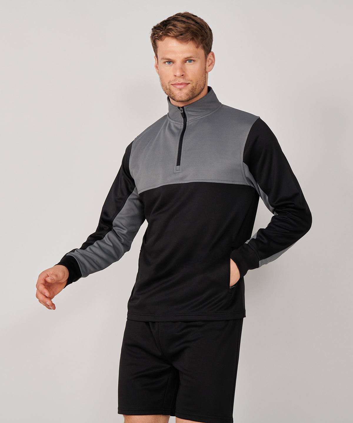 Íþróttatoppar - ¼-Tracksuit Top