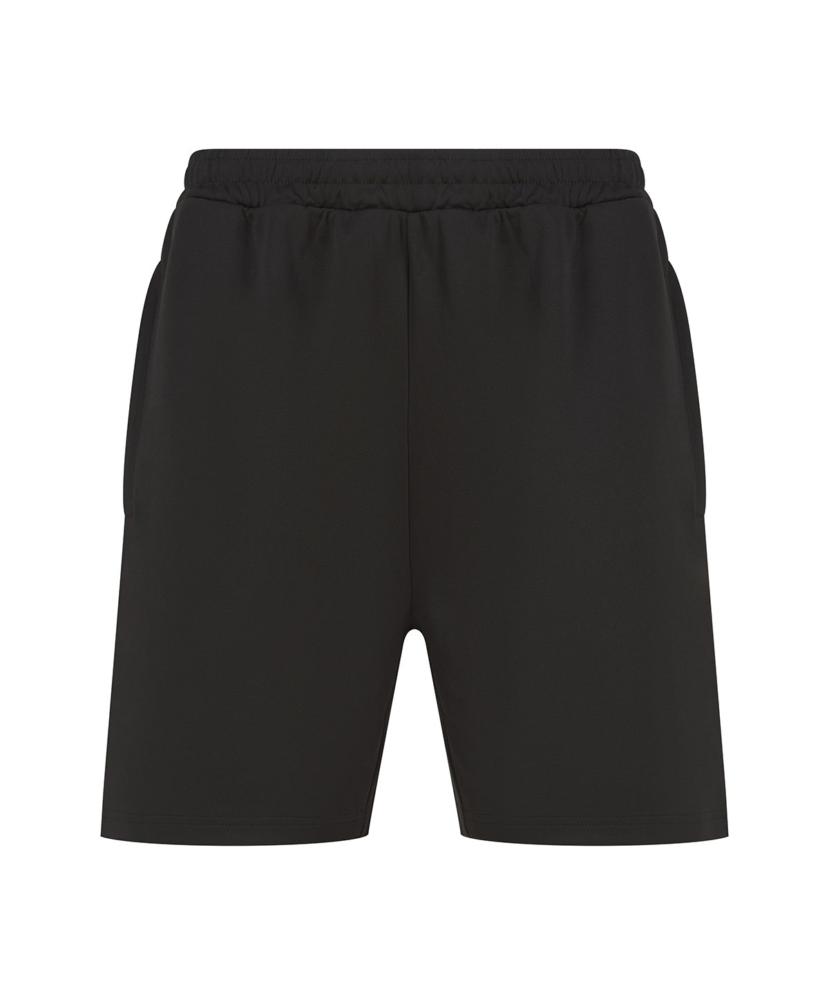 Stuttbuxur - Knitted Shorts With Zip Pockets
