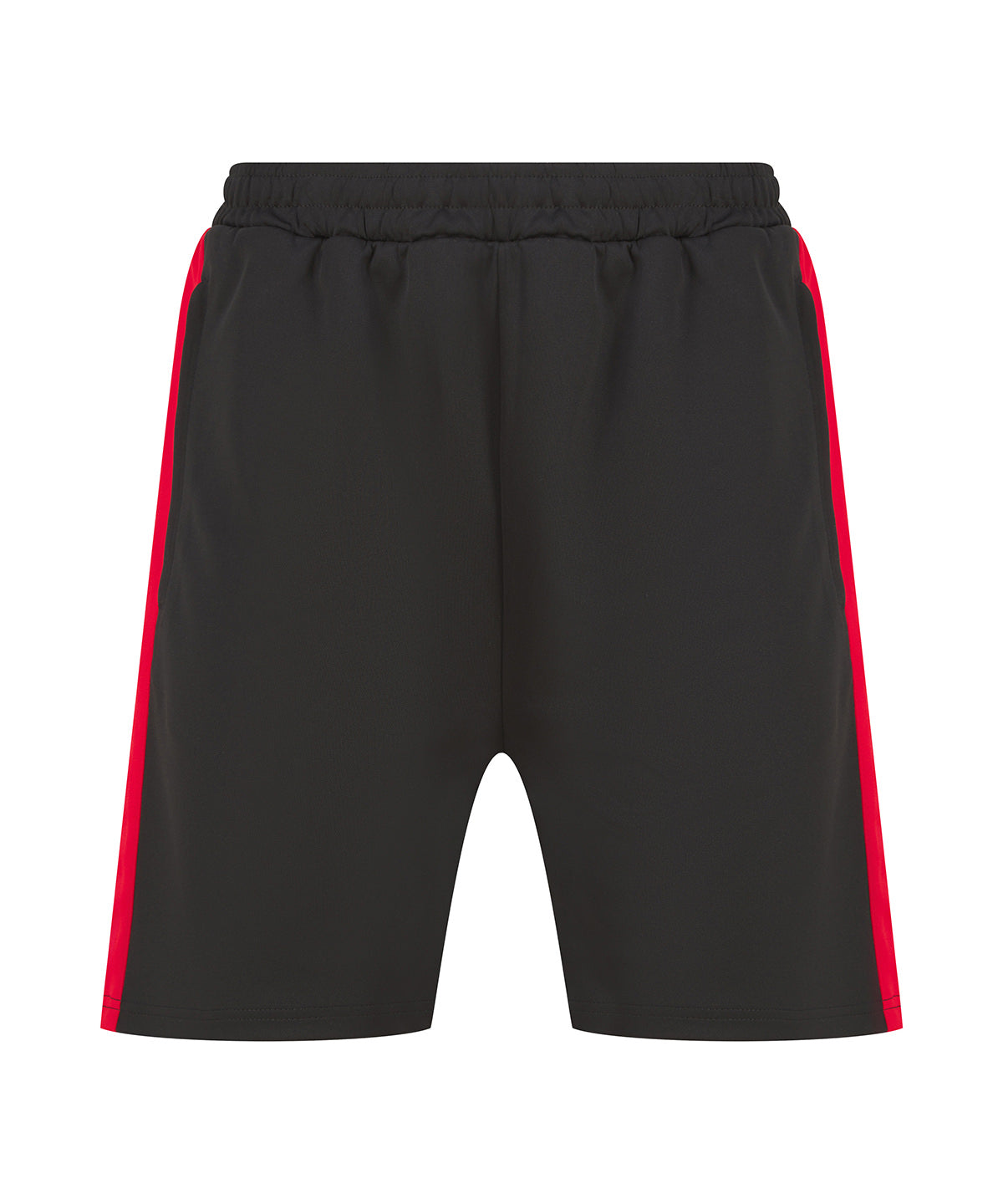 Stuttbuxur - Knitted Shorts With Zip Pockets