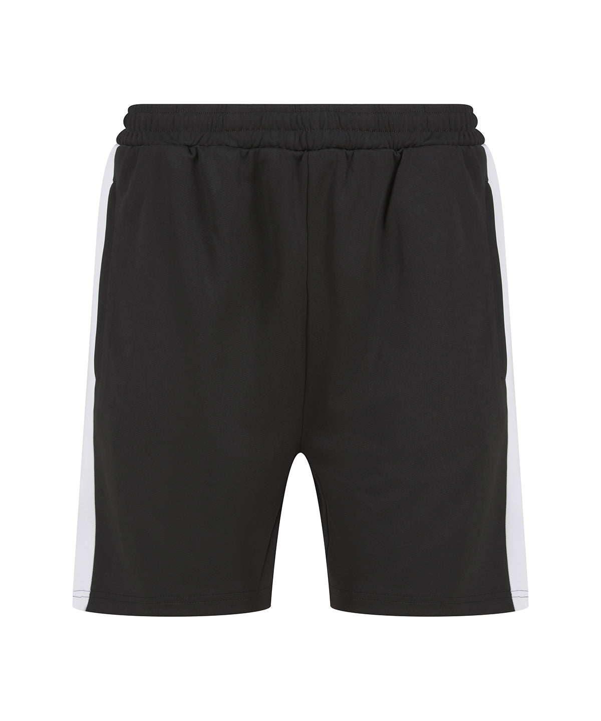 Stuttbuxur - Knitted Shorts With Zip Pockets