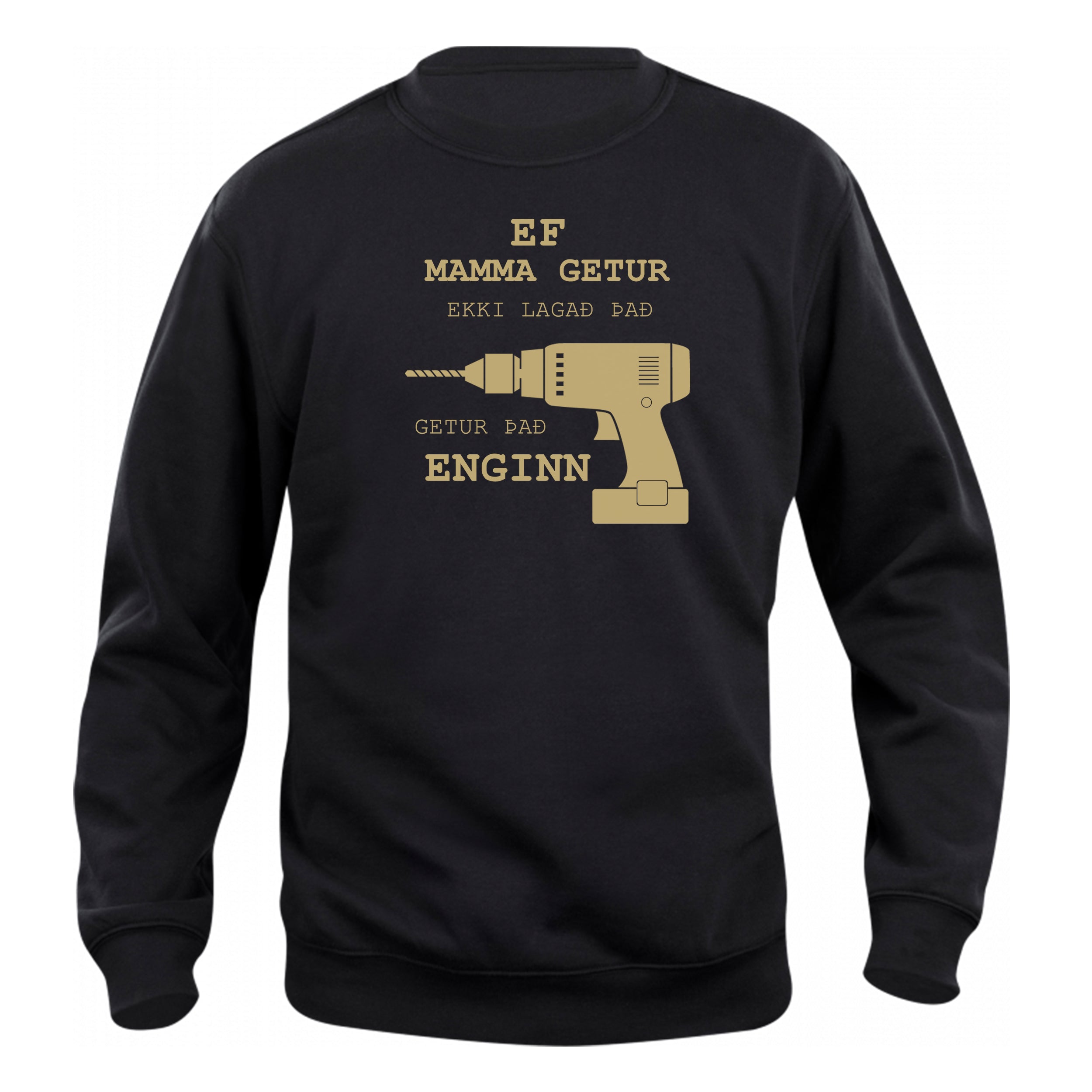 EF MAMMA - Peysa - Svört