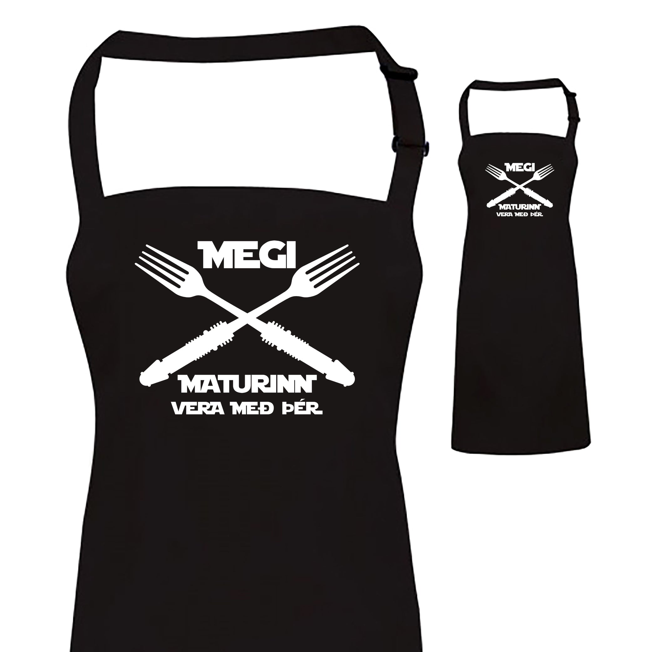 Megi maturinn vera með þér - Svunta