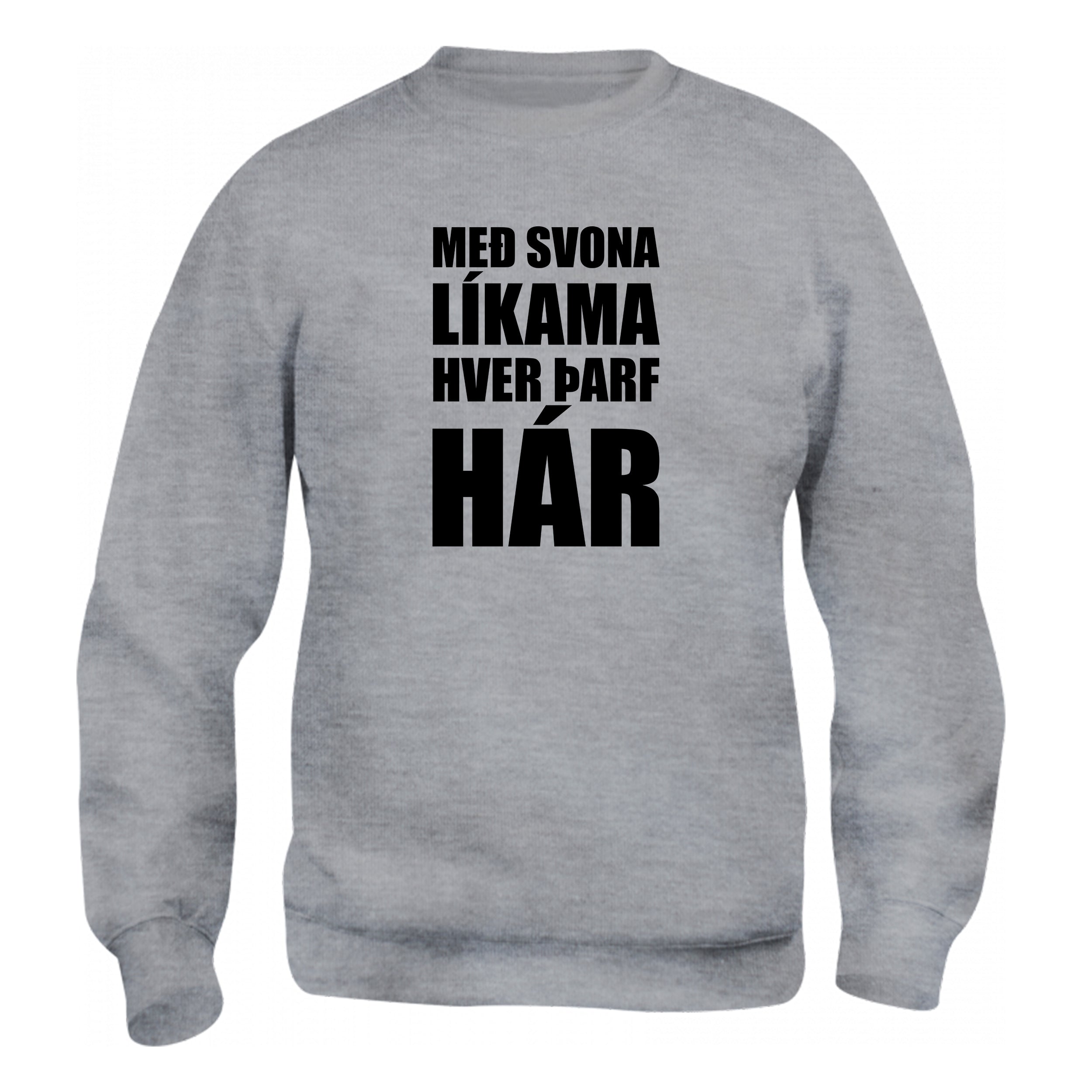 MEÐ SVONA - Peysa - Grá