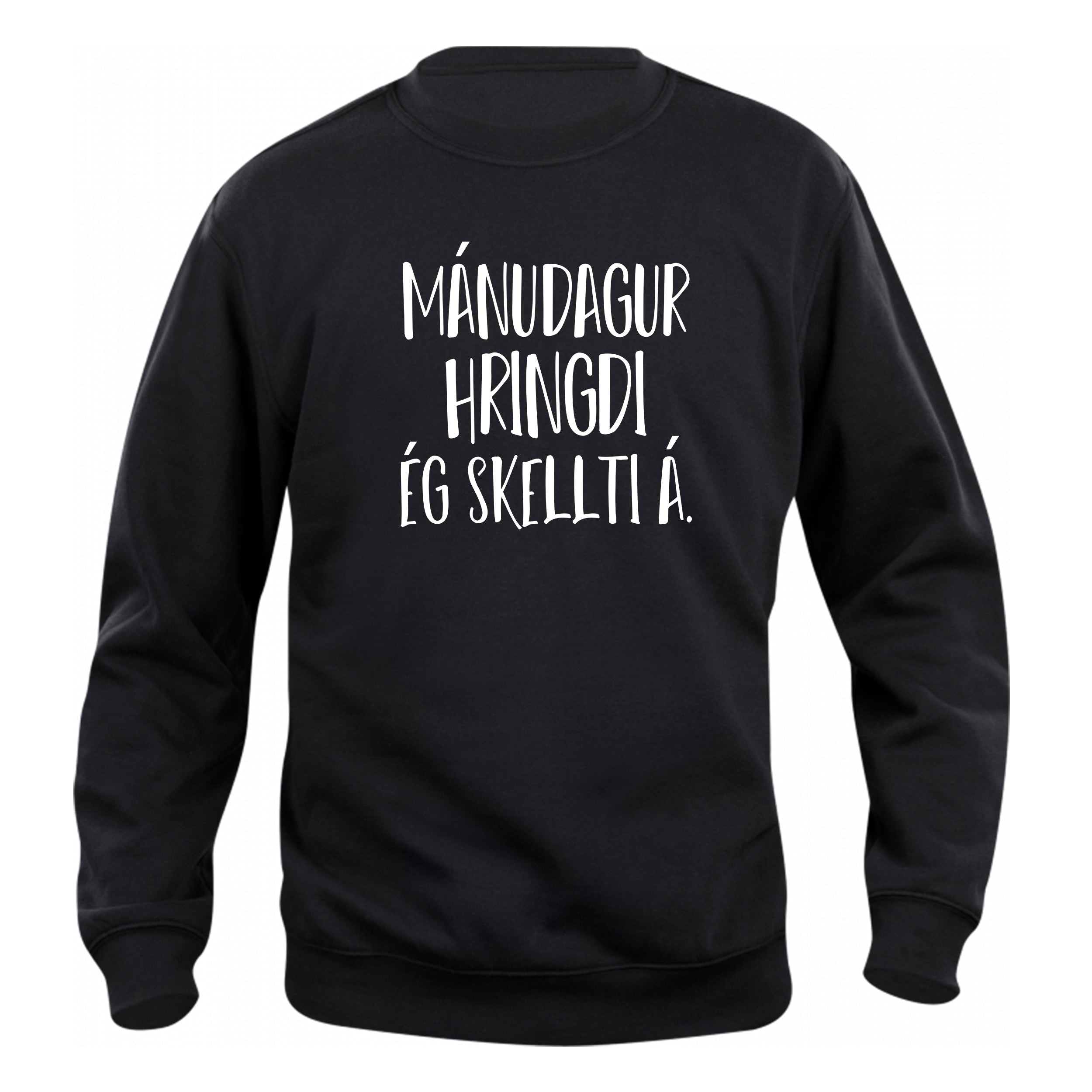 MÁNUDAGUR HRINGDI - Peysa - Svört