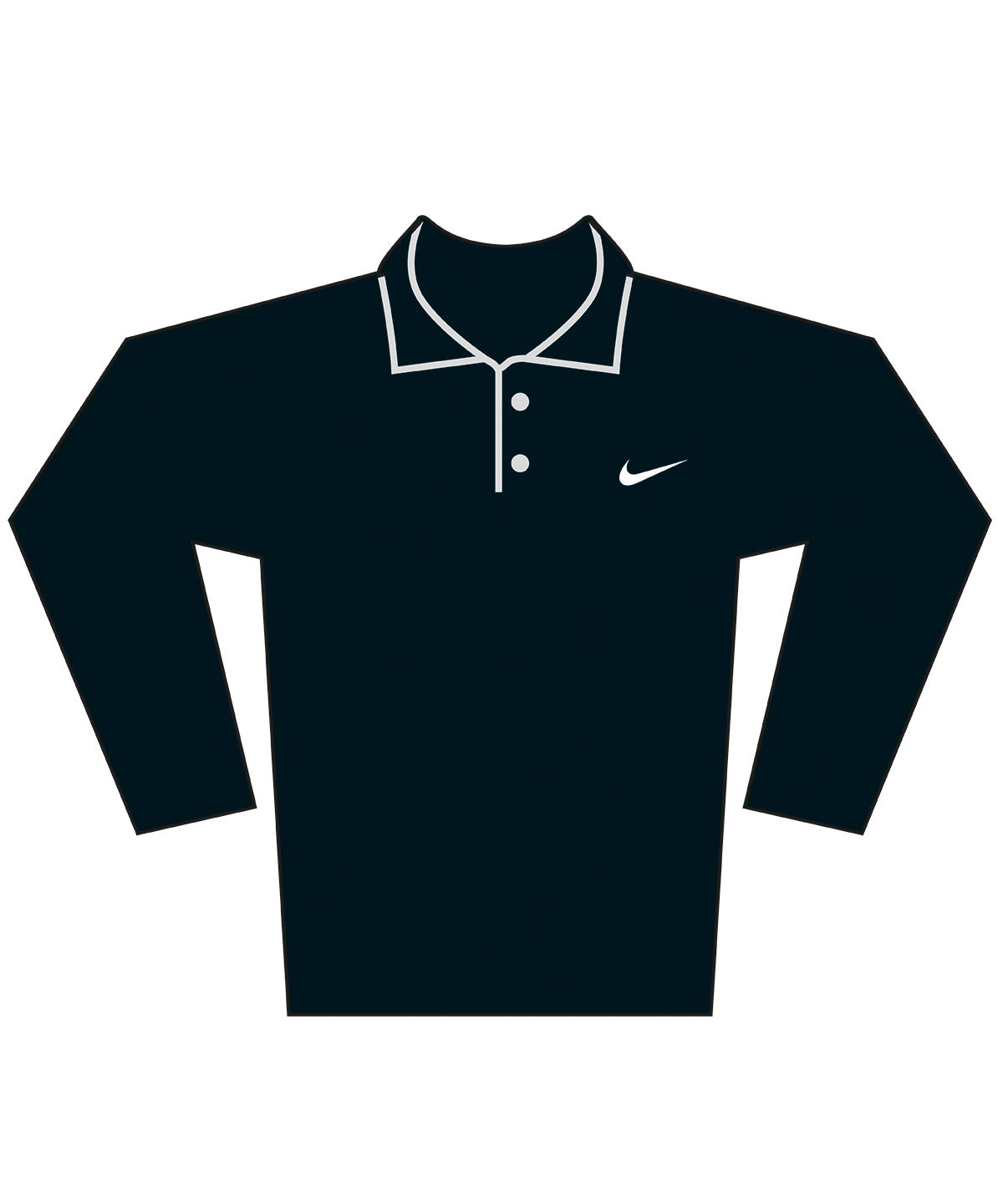Pólóbolir - Nike Dri-FIT Victory Solid Long Sleeve Polo