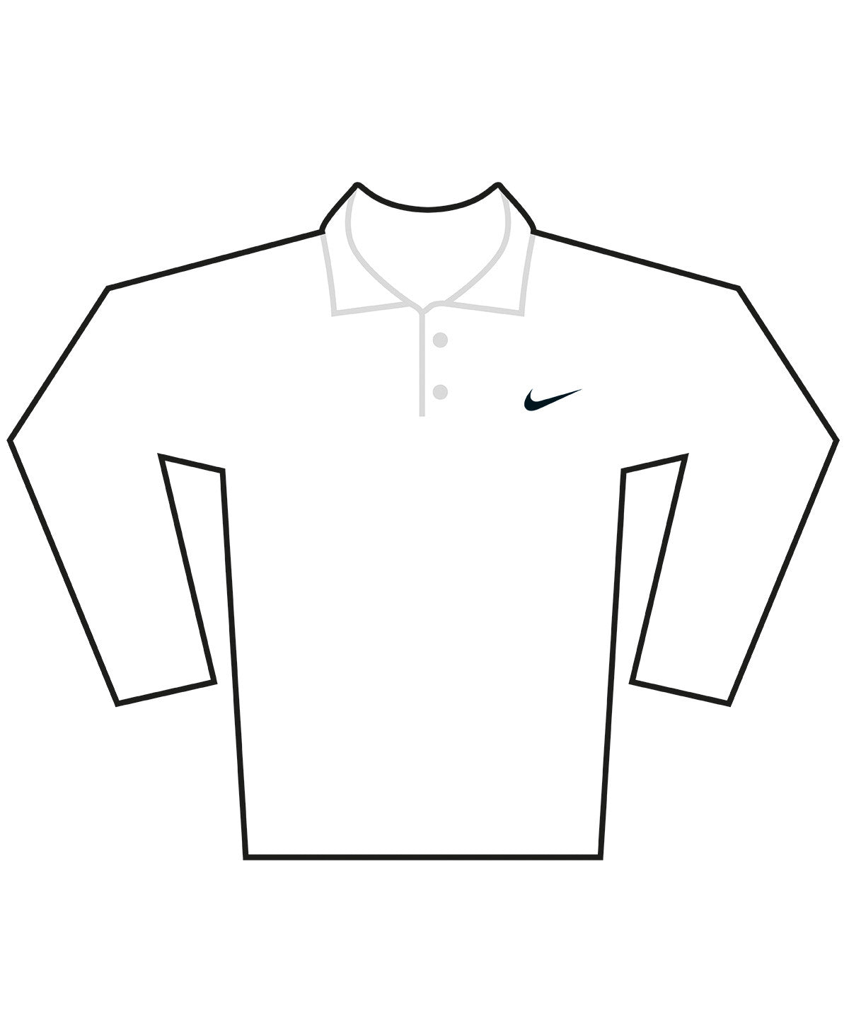 Pólóbolir - Nike Dri-FIT Victory Solid Long Sleeve Polo