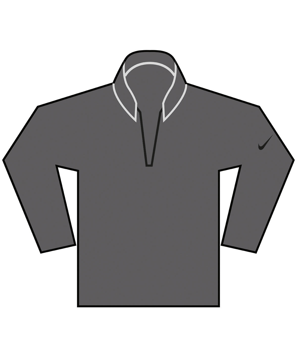 Háskólapeysur - Nike Victory Half-zip Top