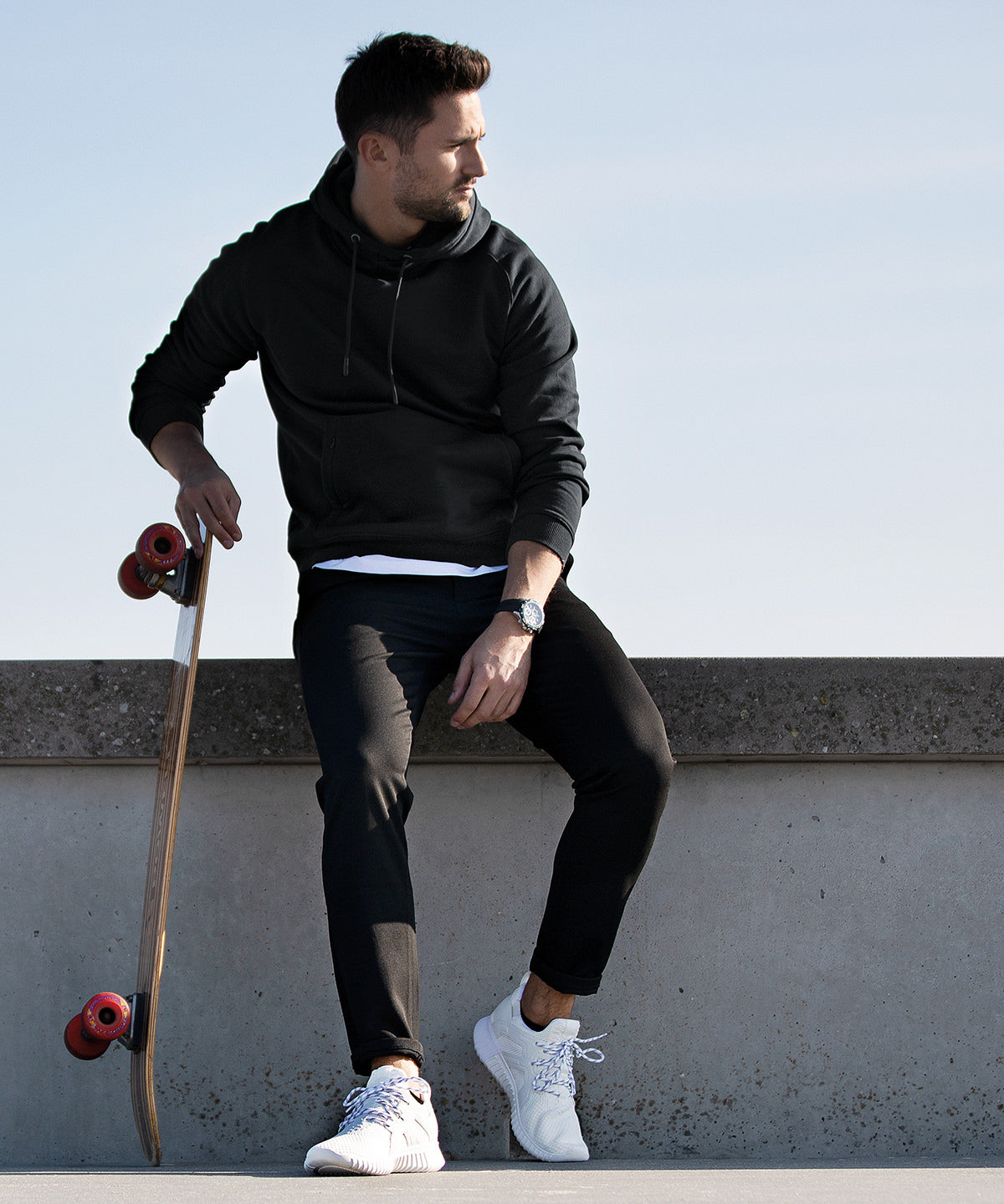 Hettupeysur - Fresno – Casual Hooded Sweatshirt