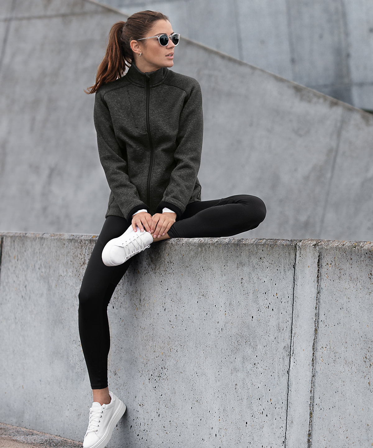 Flíspeysur - Women’s Montana – Knitted Fleece Jacket