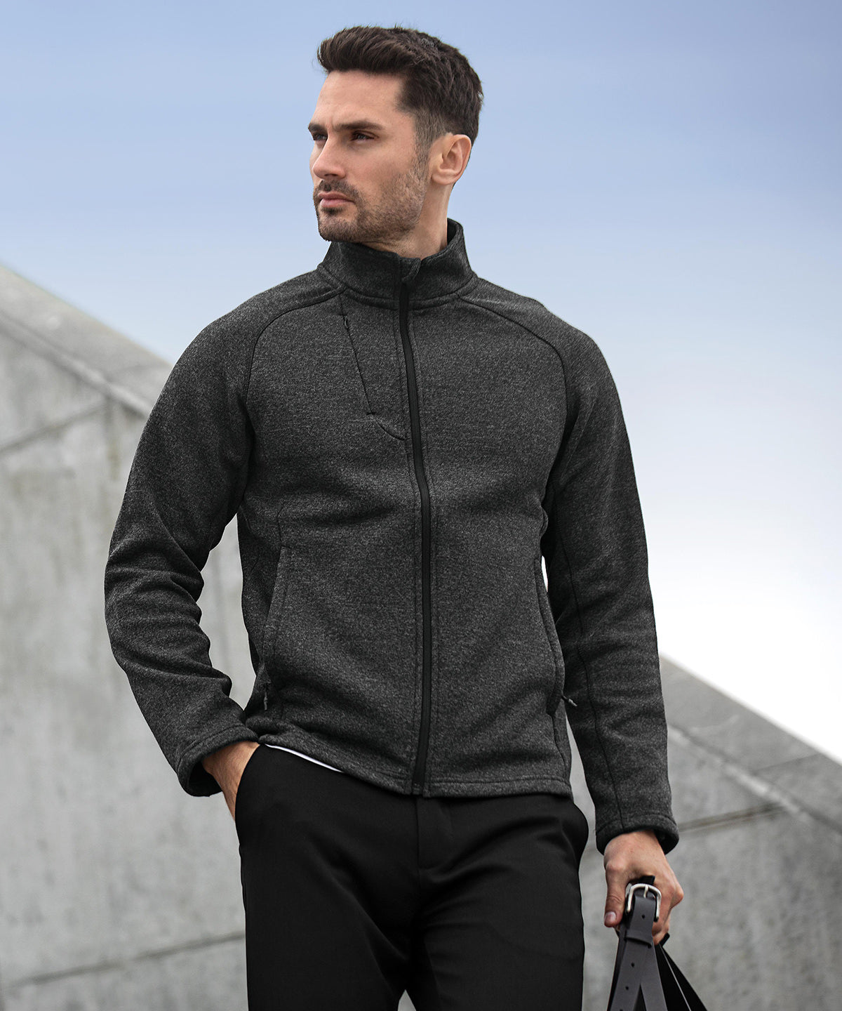 Flíspeysur - Montana – Knitted Fleece Jacket