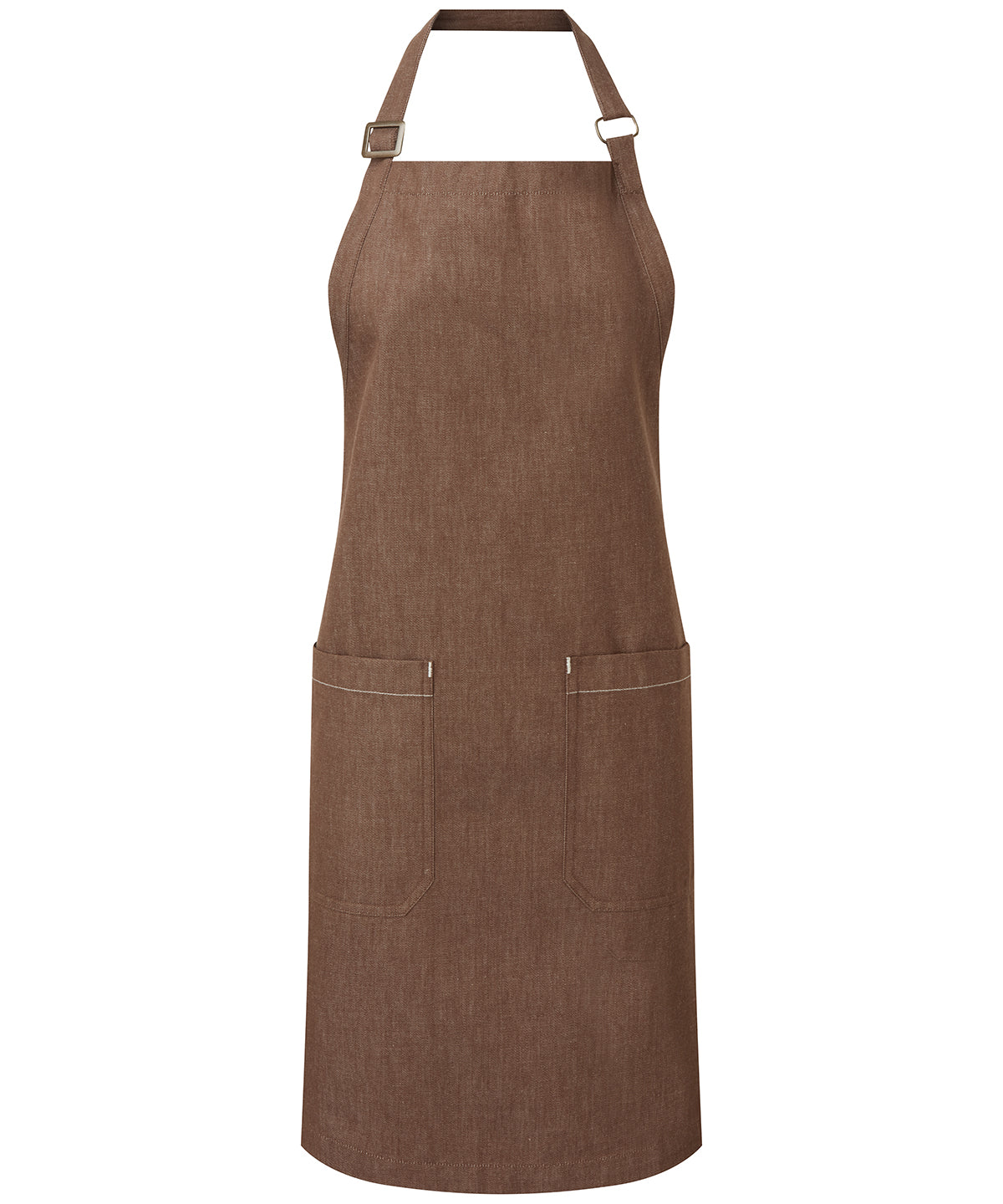 Svuntur - Cotton Denim Bib Apron, Organic And Fairtrade Certified