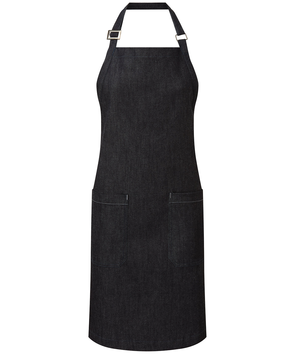 Svuntur - Cotton Denim Bib Apron, Organic And Fairtrade Certified
