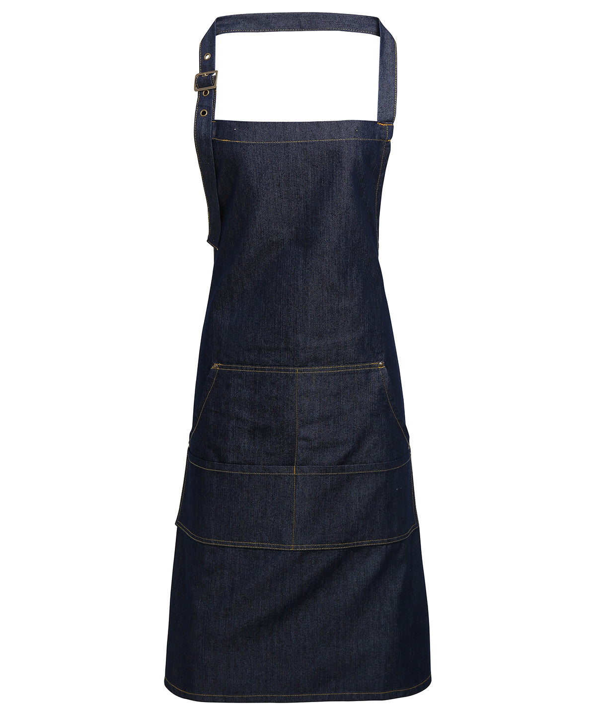 Svuntur - Jeans Stitch Bib Apron