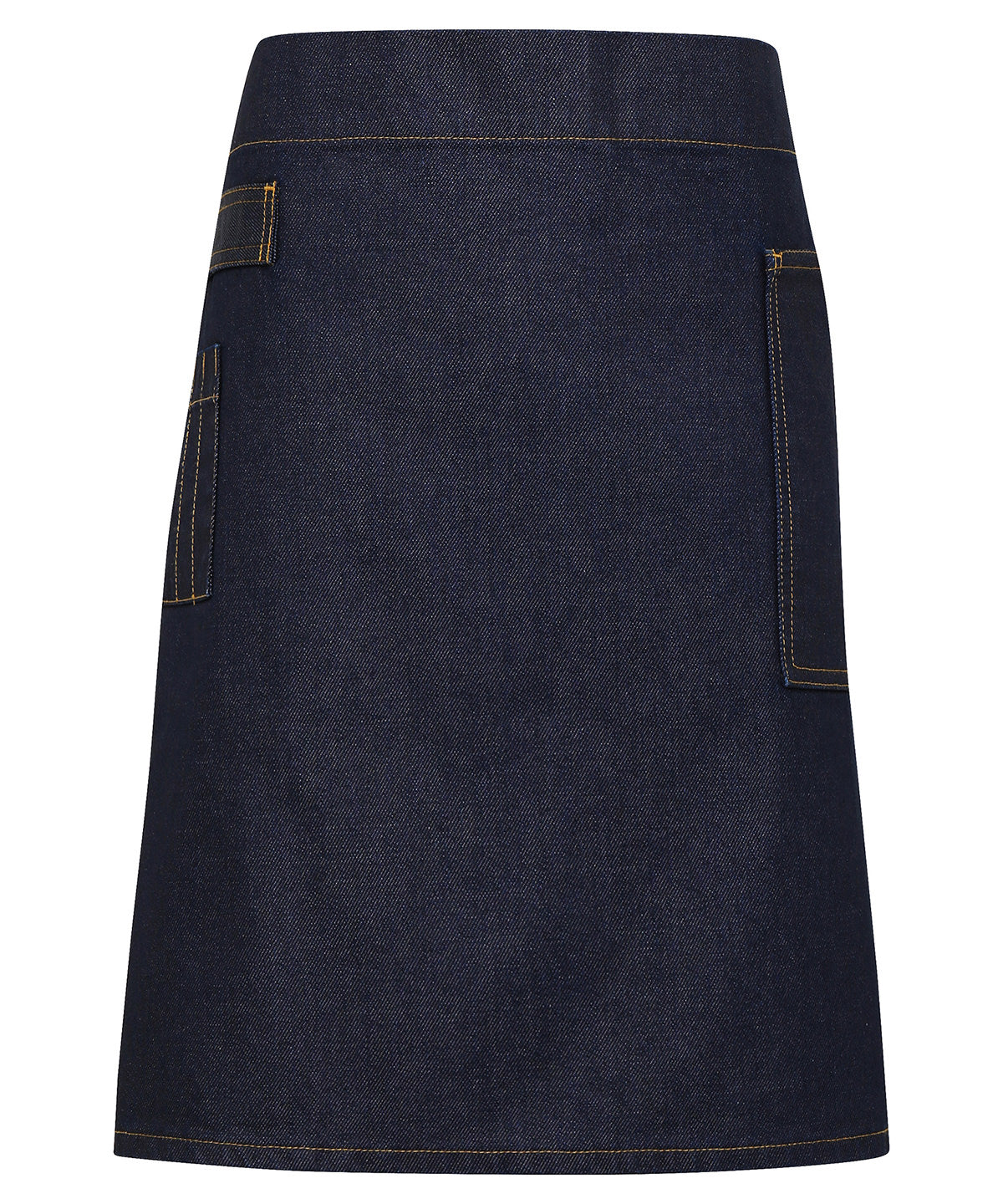 Svuntur - Division Waxed-look Denim Waist Apron