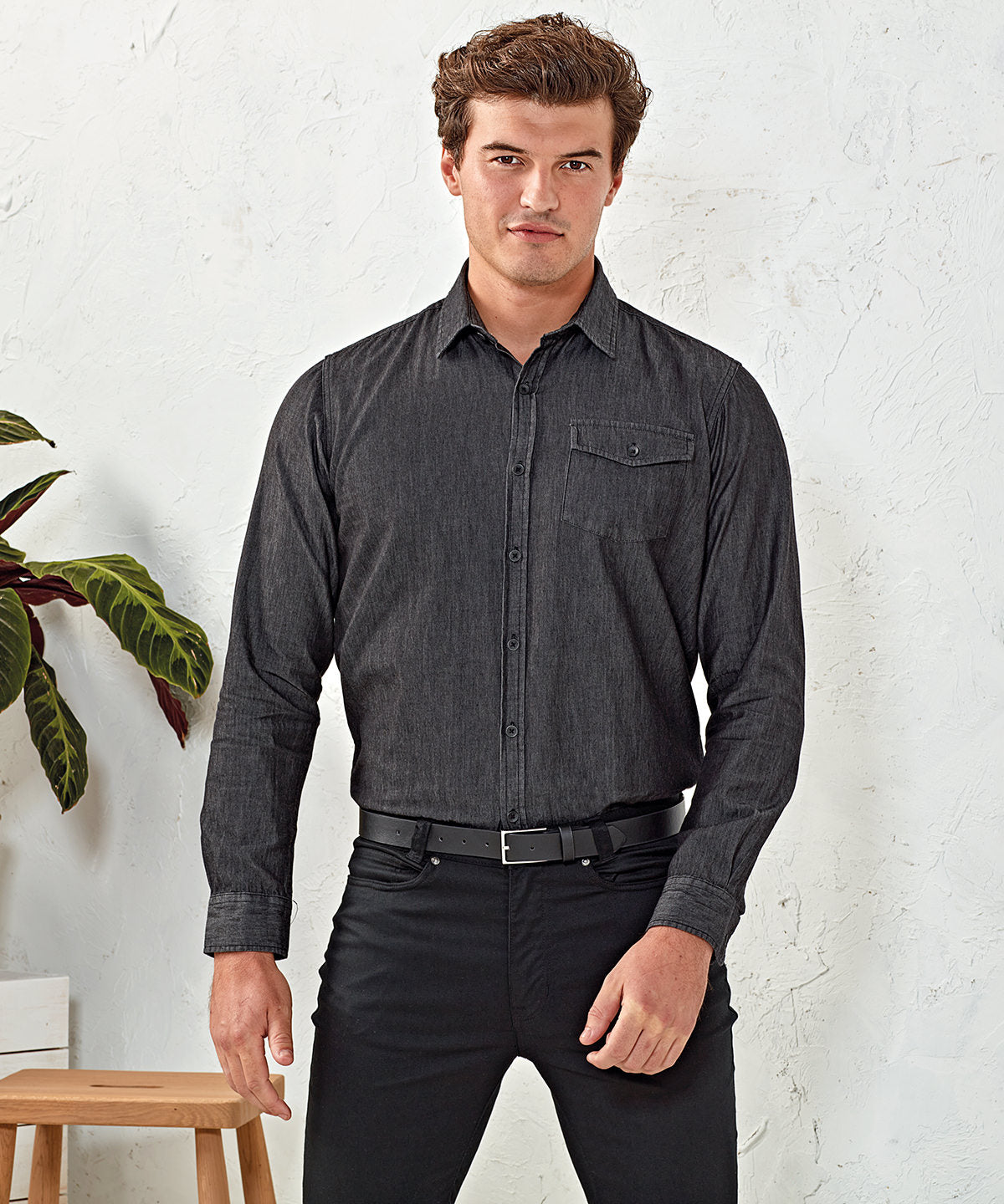 Bolir - Jeans Stitch Denim Shirt
