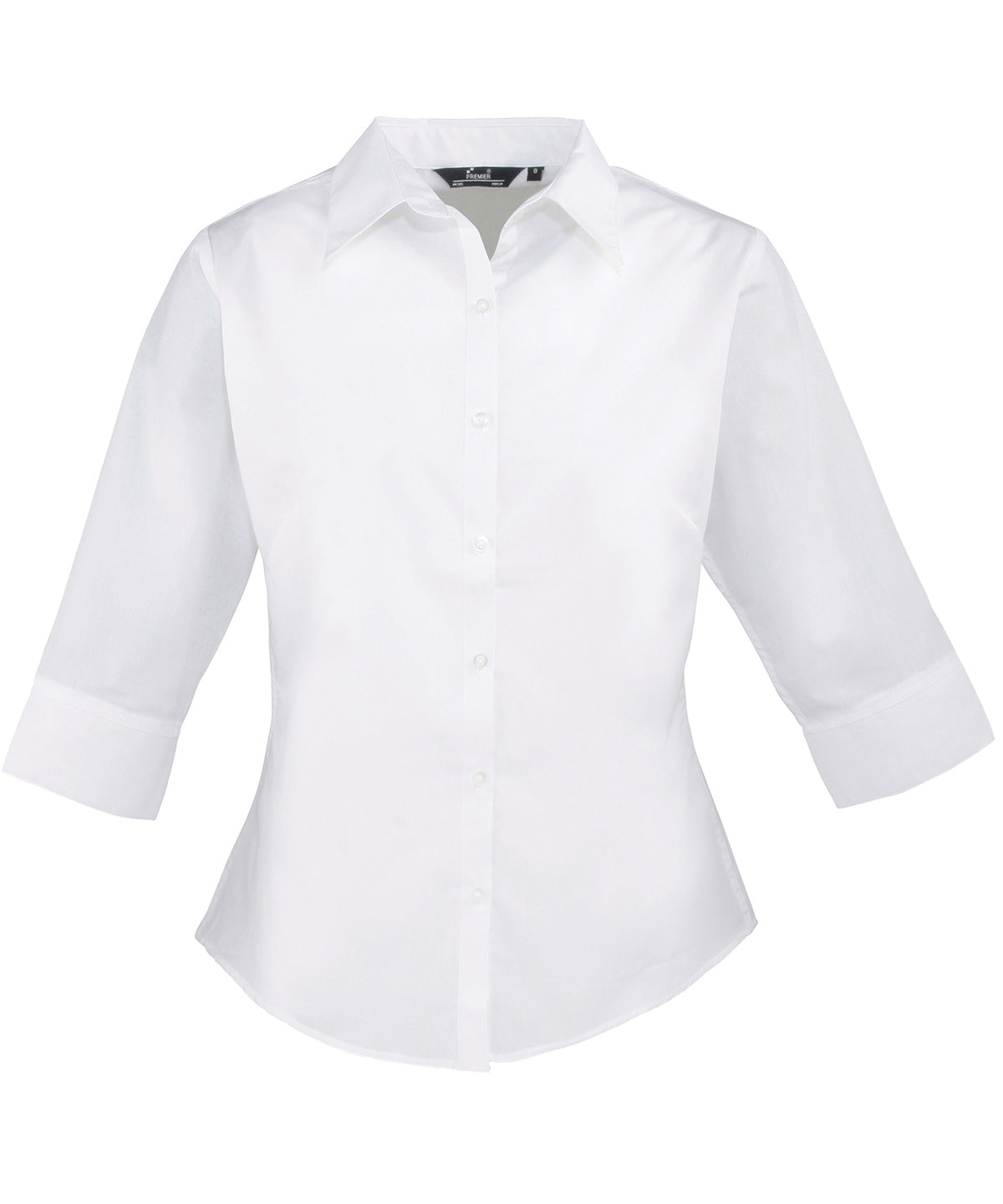 Blússur - Women's ¾ Sleeve Poplin Blouse