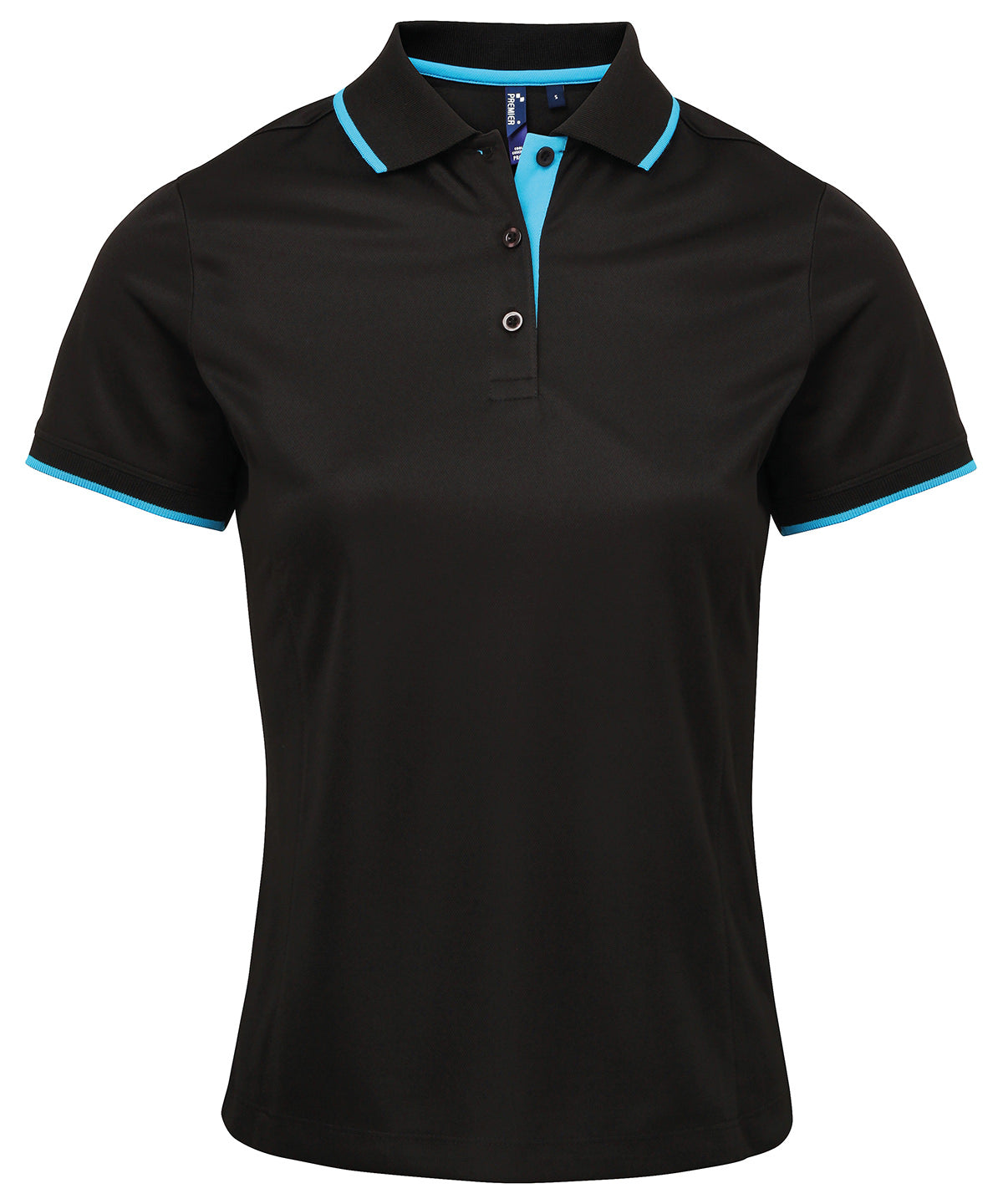 Pólóbolir - Women's Contrast Coolchecker® Polo