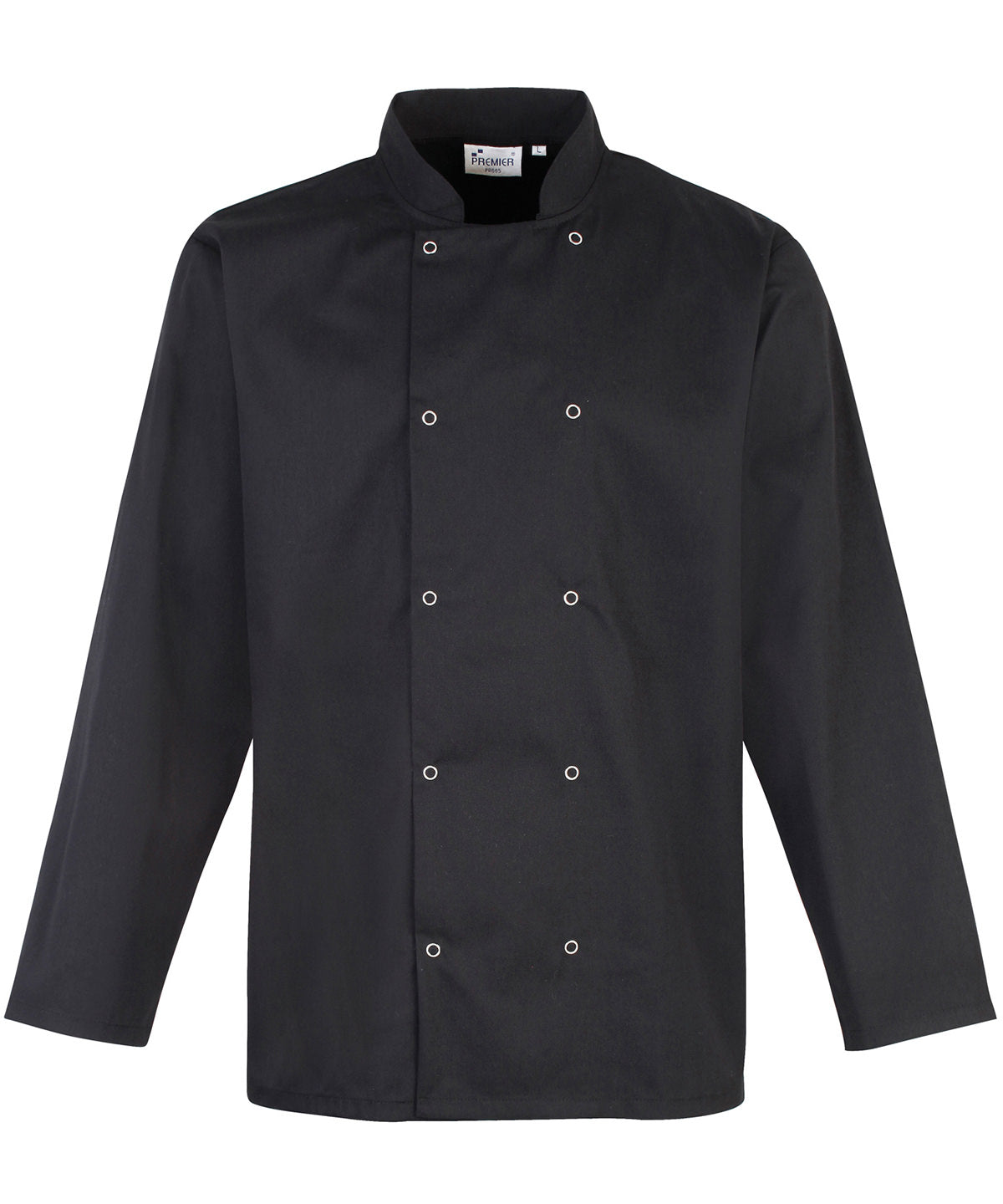 Kokkajakkar - Studded Front Long Sleeve Chef's Jacket