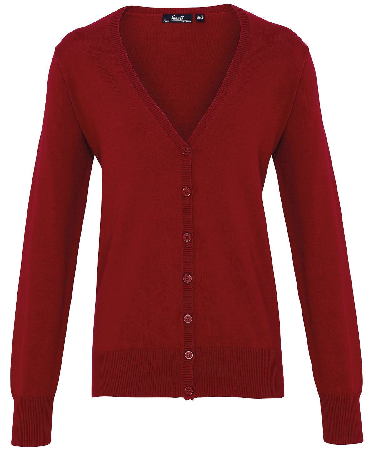 Cardigans - Women's Button-through Knitted Cardigan