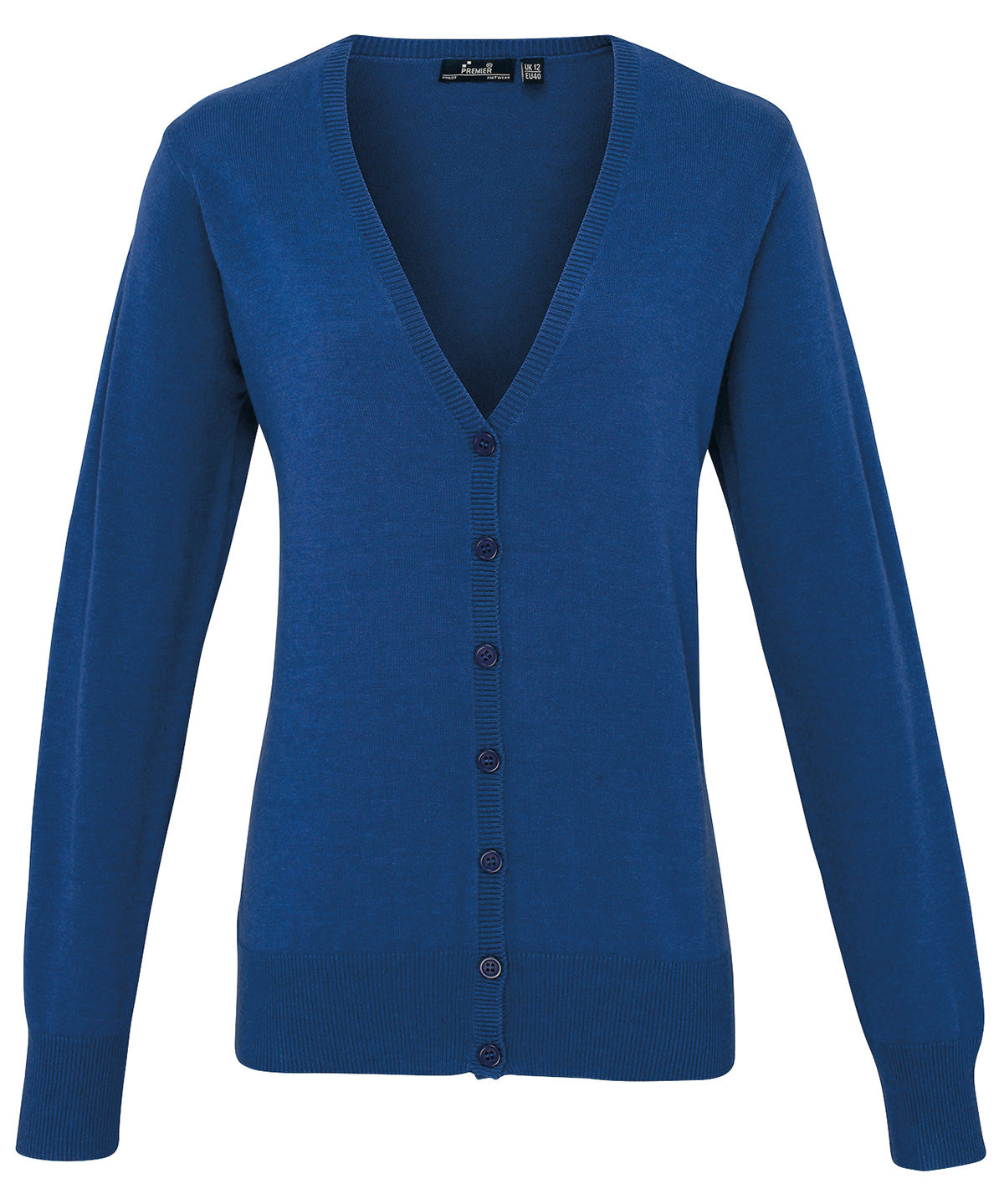 Cardigans - Women's Button-through Knitted Cardigan