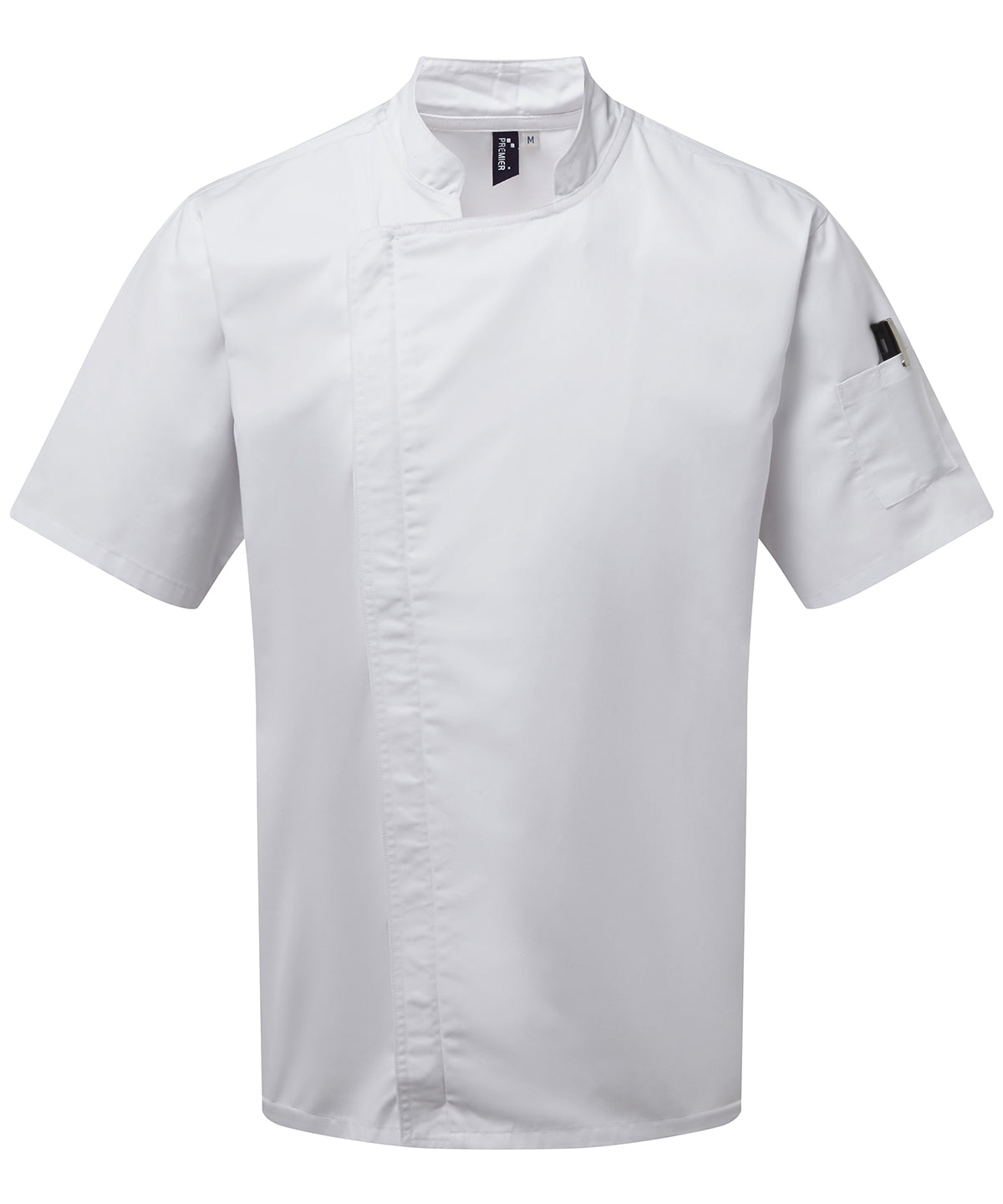 Kokkajakkar - Chef's Zip-close Short Sleeve Jacket