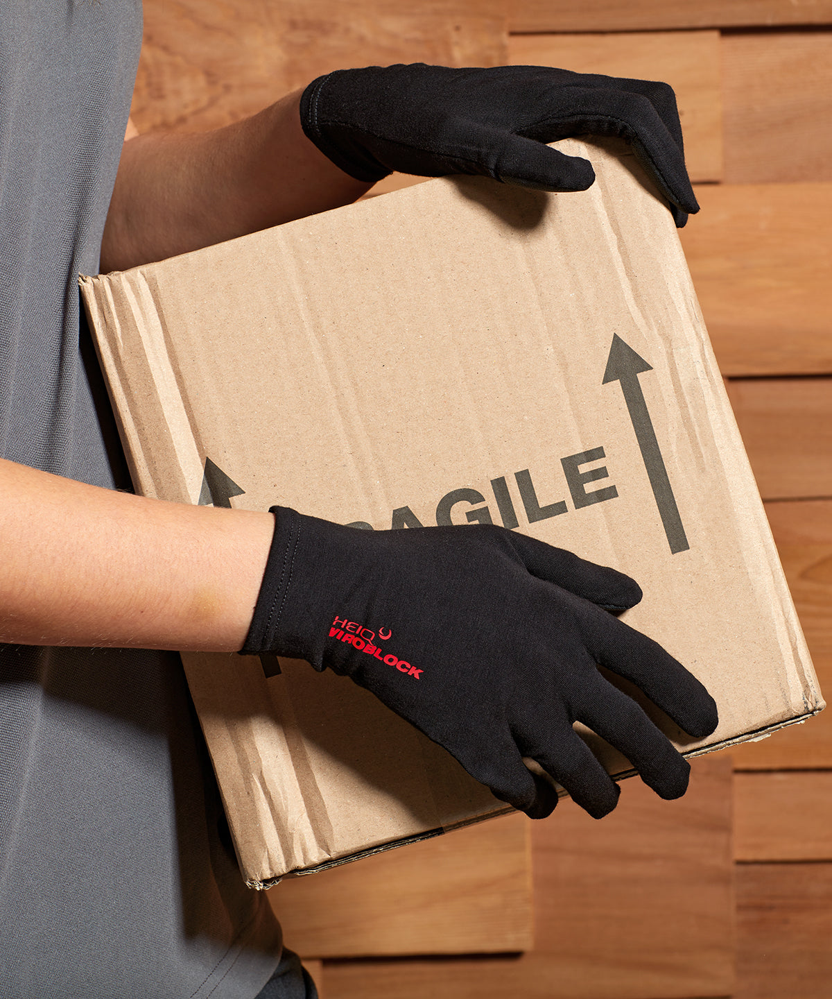 Hanska - Touch Gloves, Powered By HeiQ Viroblock (one Pair)