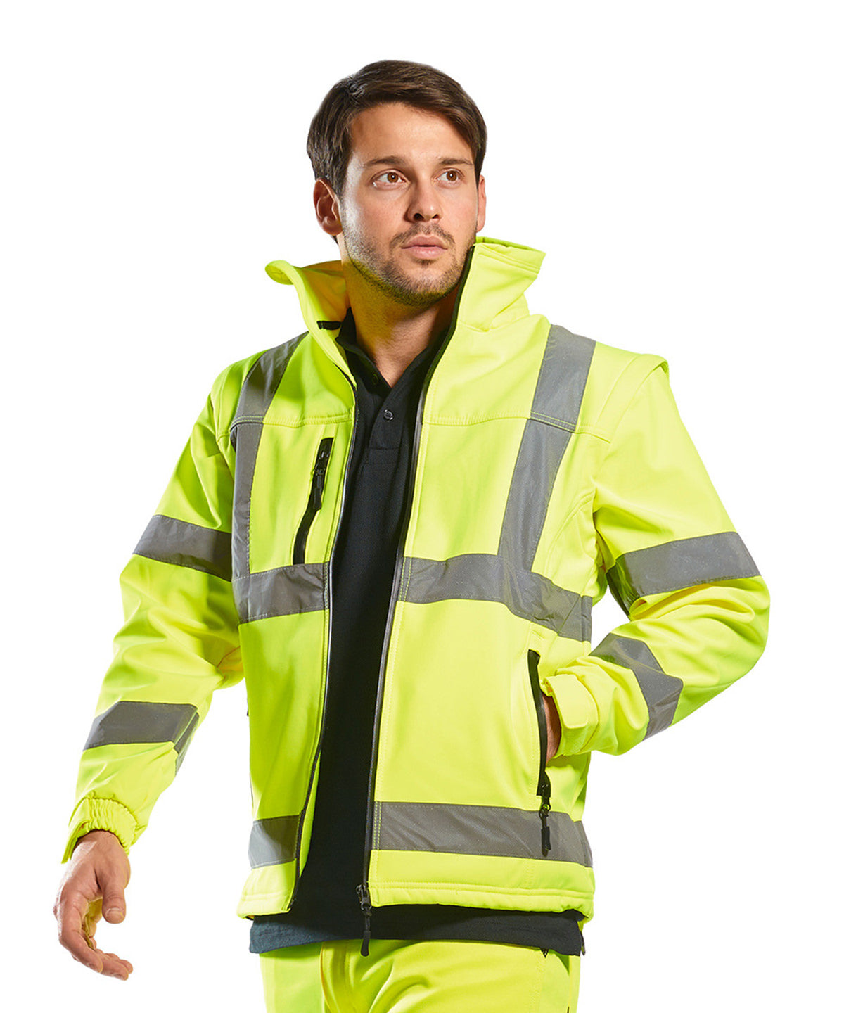 Jakkar - Hi-vis Softshell Jacket (3L) (S428)