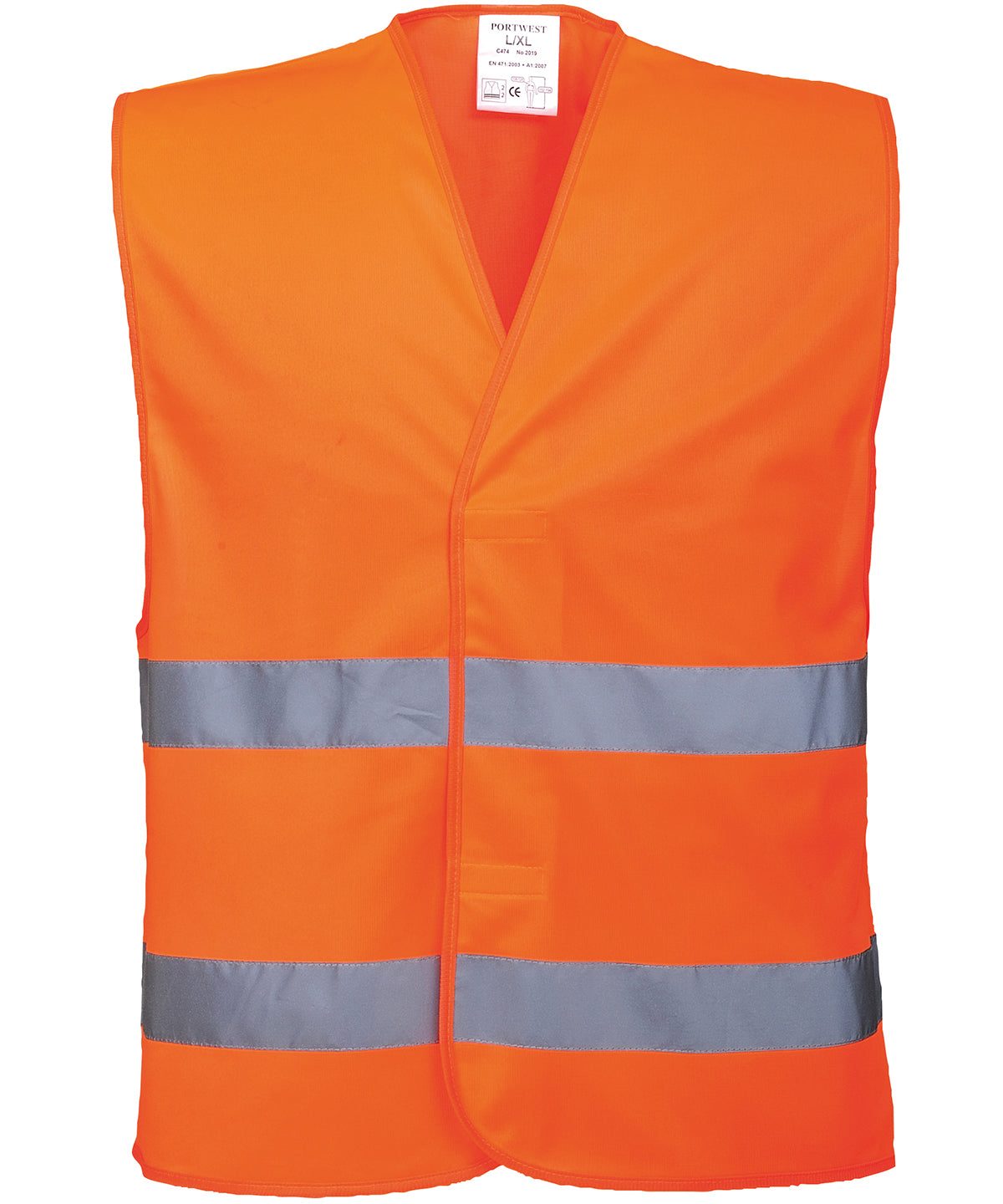 Öryggisvesti - Hi-vis Two-band Vest (C474)