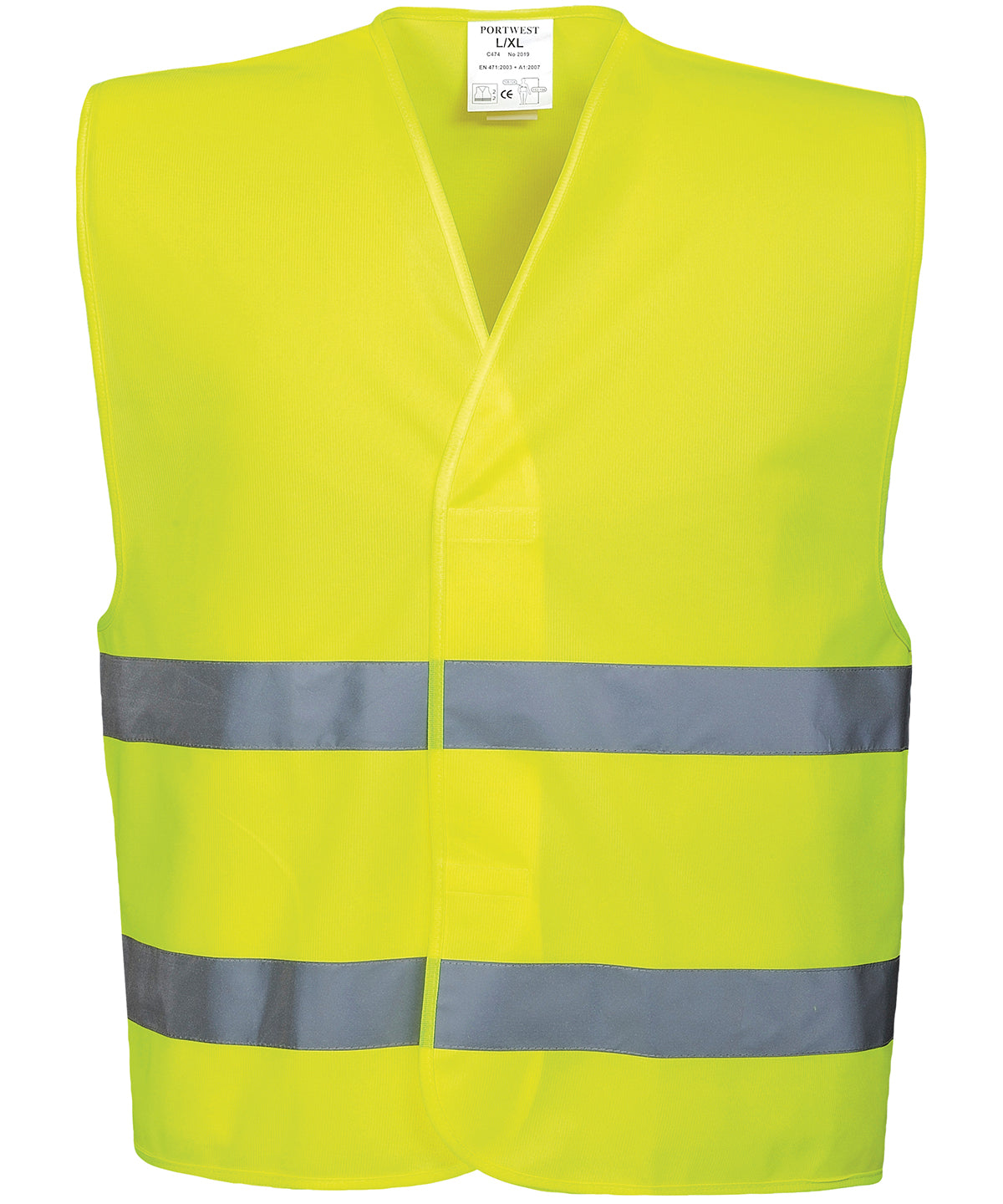 Öryggisvesti - Hi-vis Two-band Vest (C474)