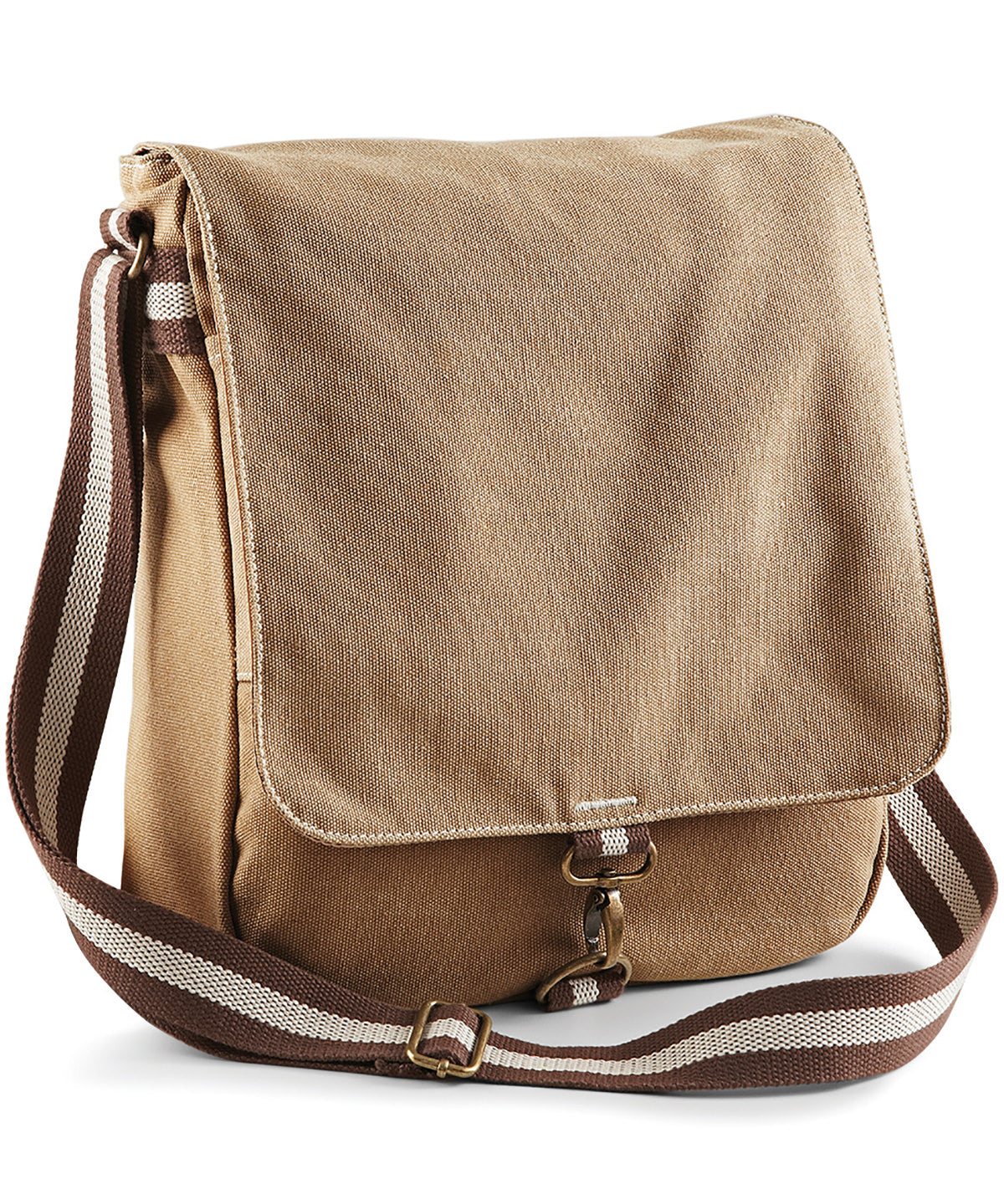 Töskur - Vintage Canvas Messenger