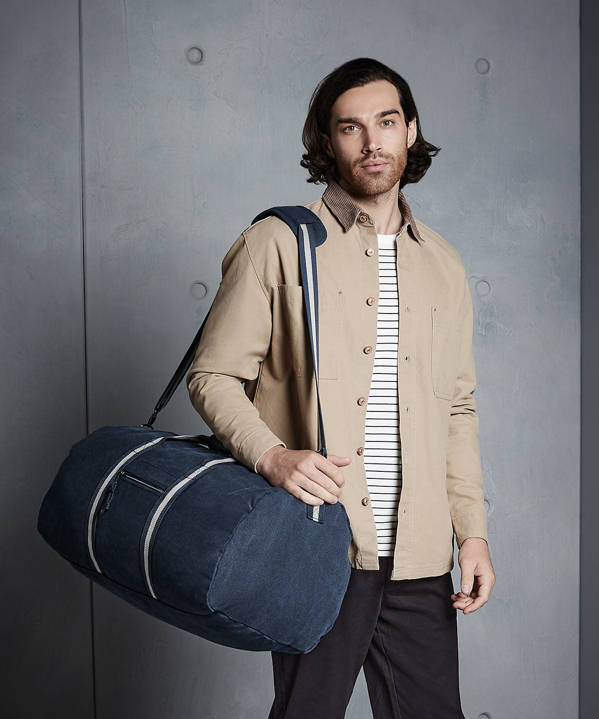 Töskur - Vintage Canvas Holdall