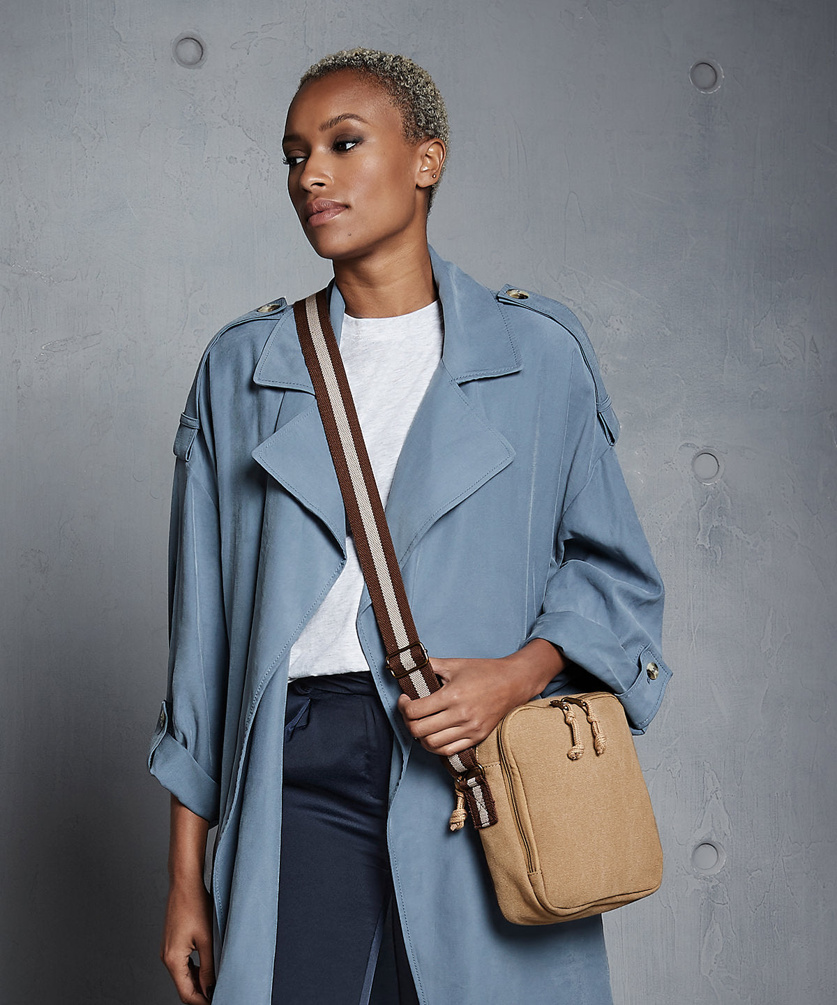 Töskur - Vintage Canvas Mini Reporter