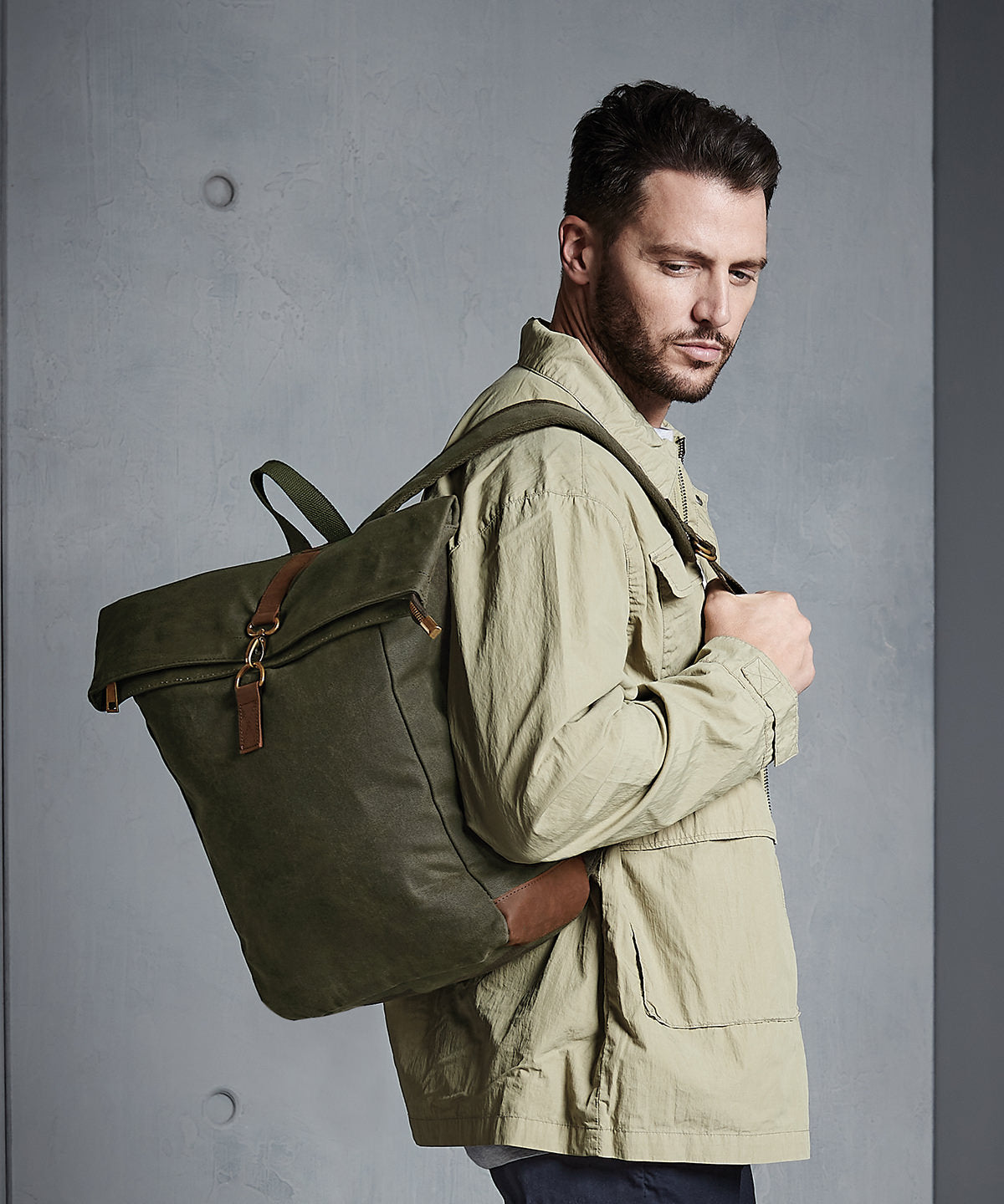 Töskur - Heritage Waxed Canvas Backpack