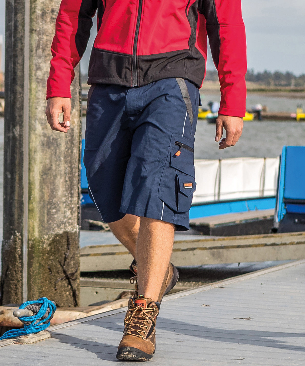 Stuttbuxur - Work-Guard Technical Shorts