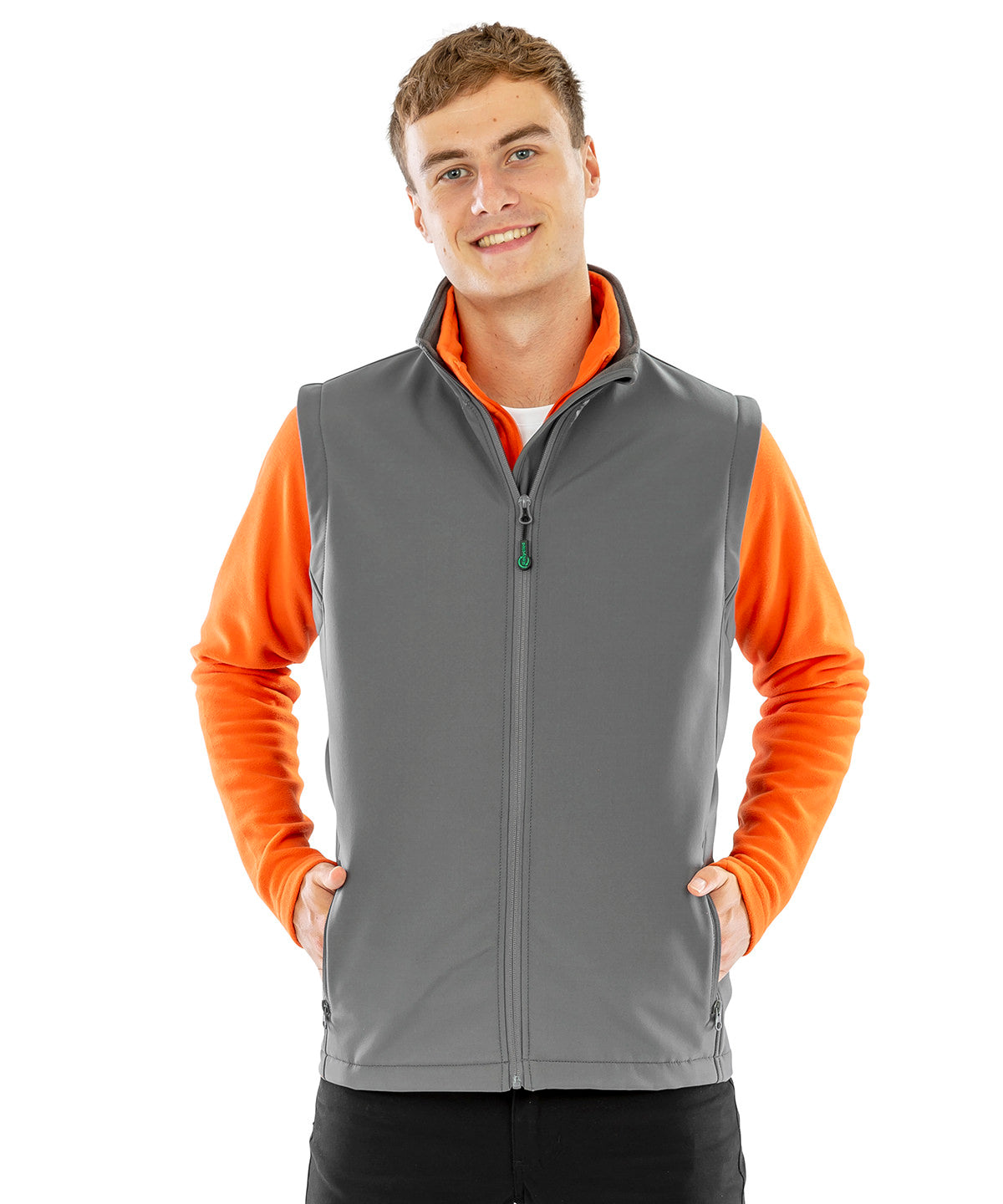 Vesti - Men's Recycled 2-layer Printable Softshell Bodywarmer