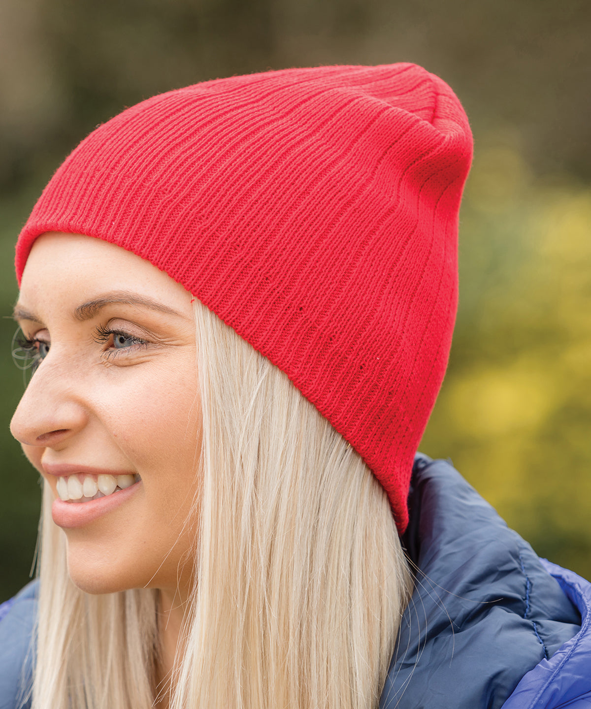 Húfur - Cotton Knitted Beanie Hat