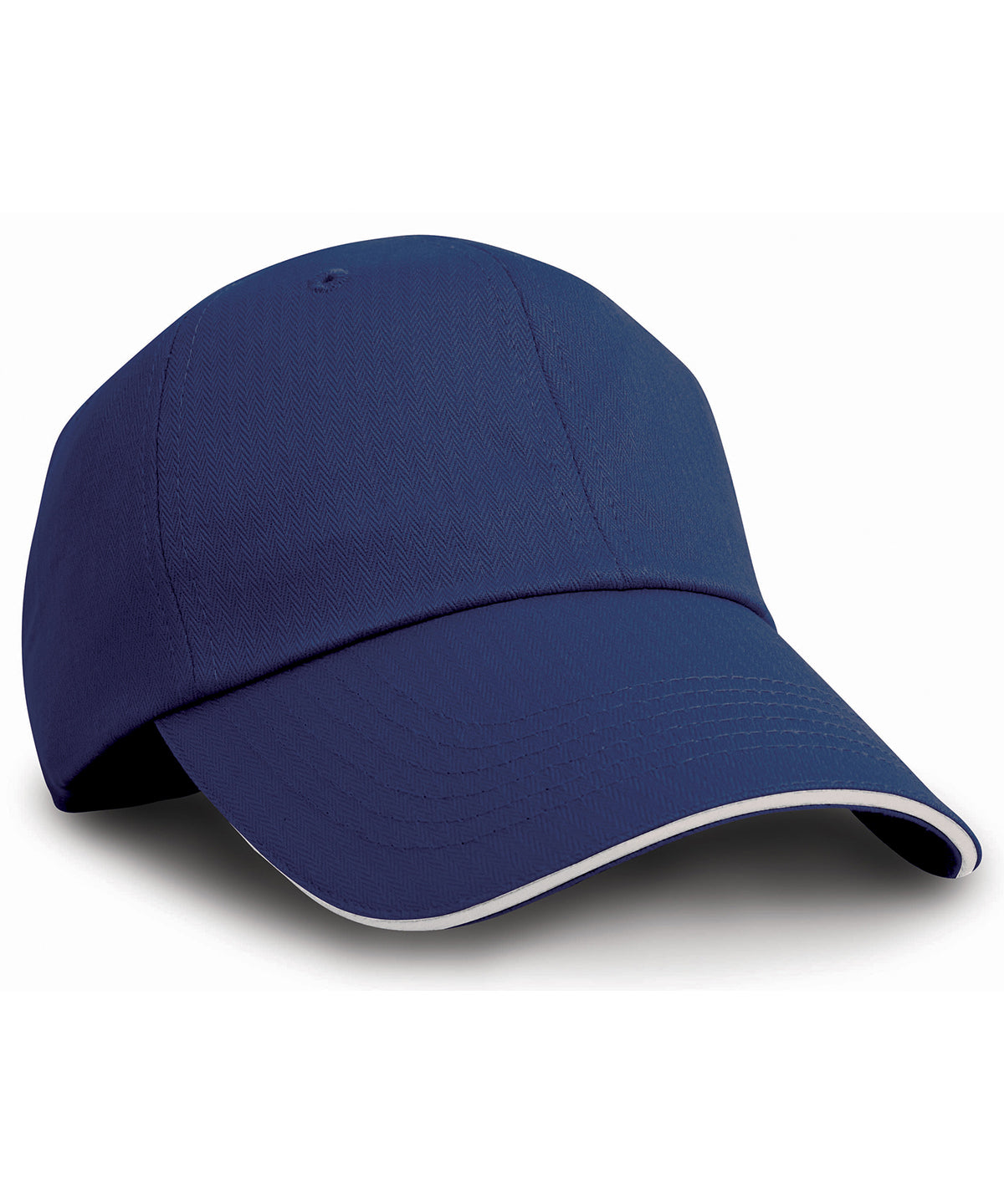 Húfur - Herringbone Cap With Sandwich Peak