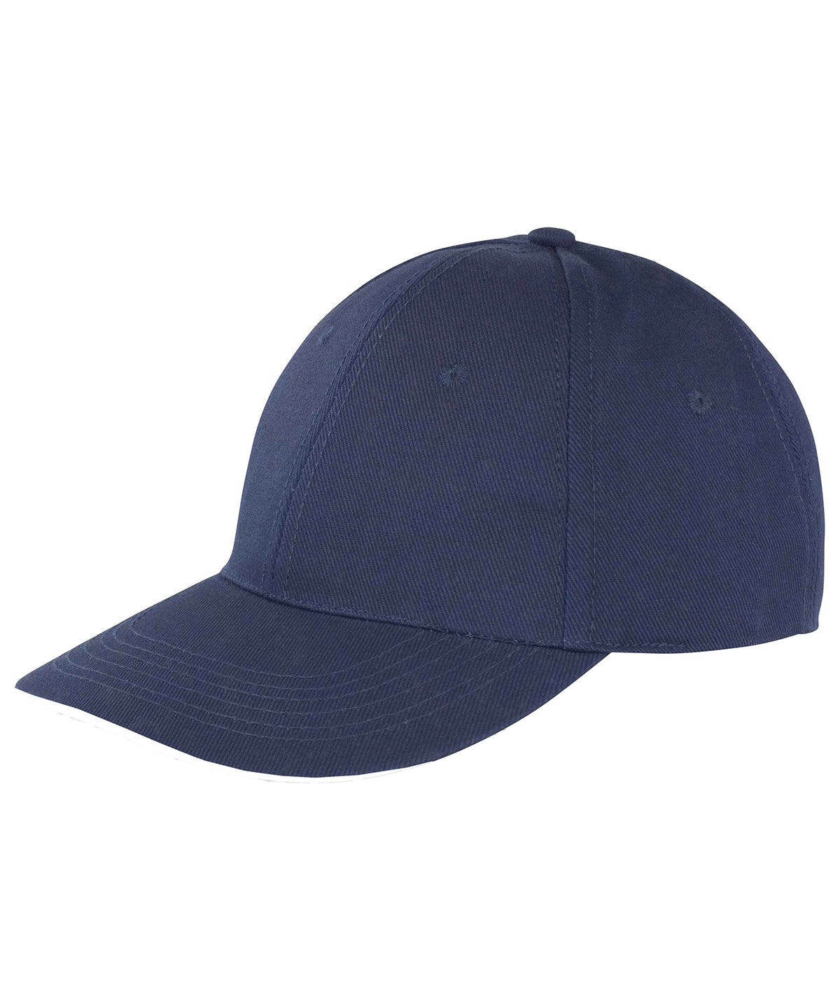 Húfur - Memphis Brushed Cotton Low-profile Sandwich Peak Cap