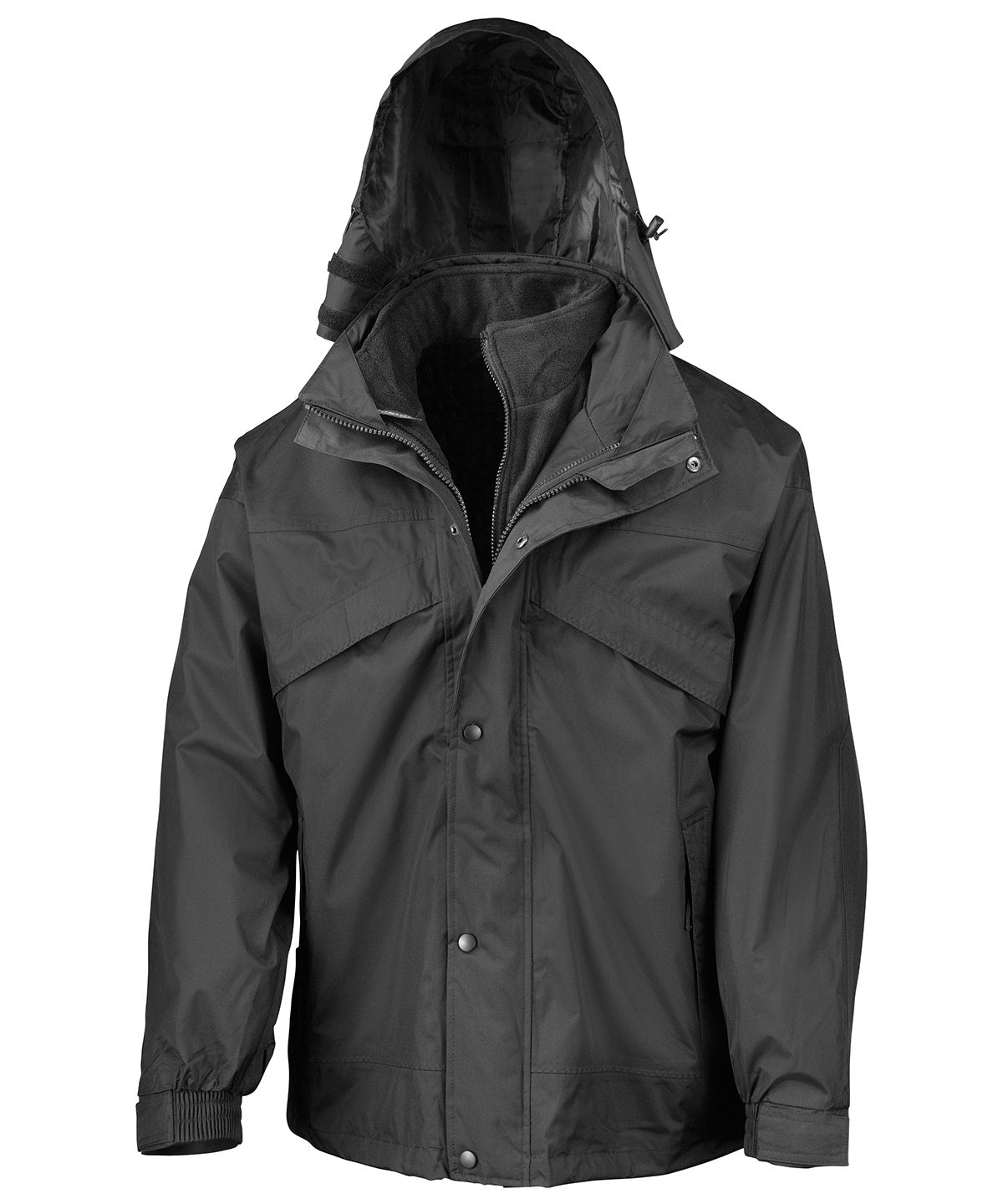 Jakkar - 3-in-1 Zip And Clip Jacket