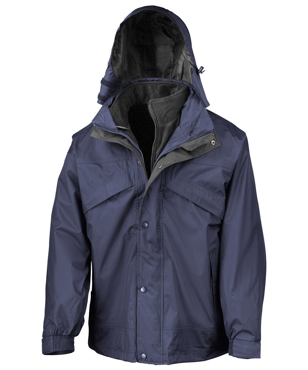 Jakkar - 3-in-1 Zip And Clip Jacket
