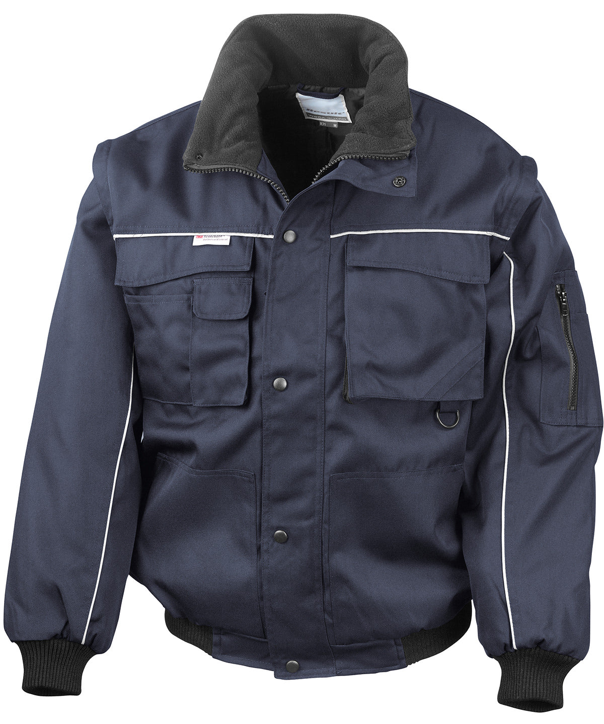 Jakkar - Work-Guard Zip Sleeve Heavy-duty Pilot Jacket