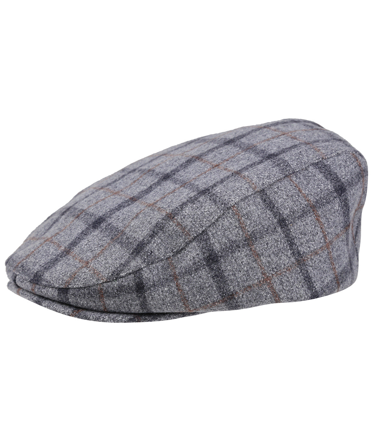 Húfur - Acer Tweed-effect Flat Cap