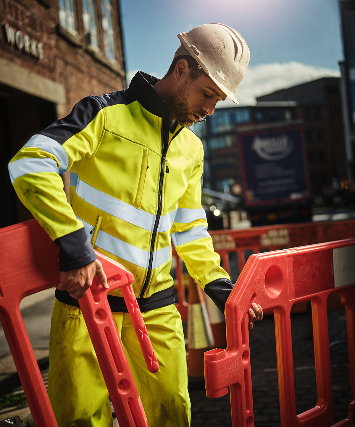 Jakkar - High-vis Pro Softshell
