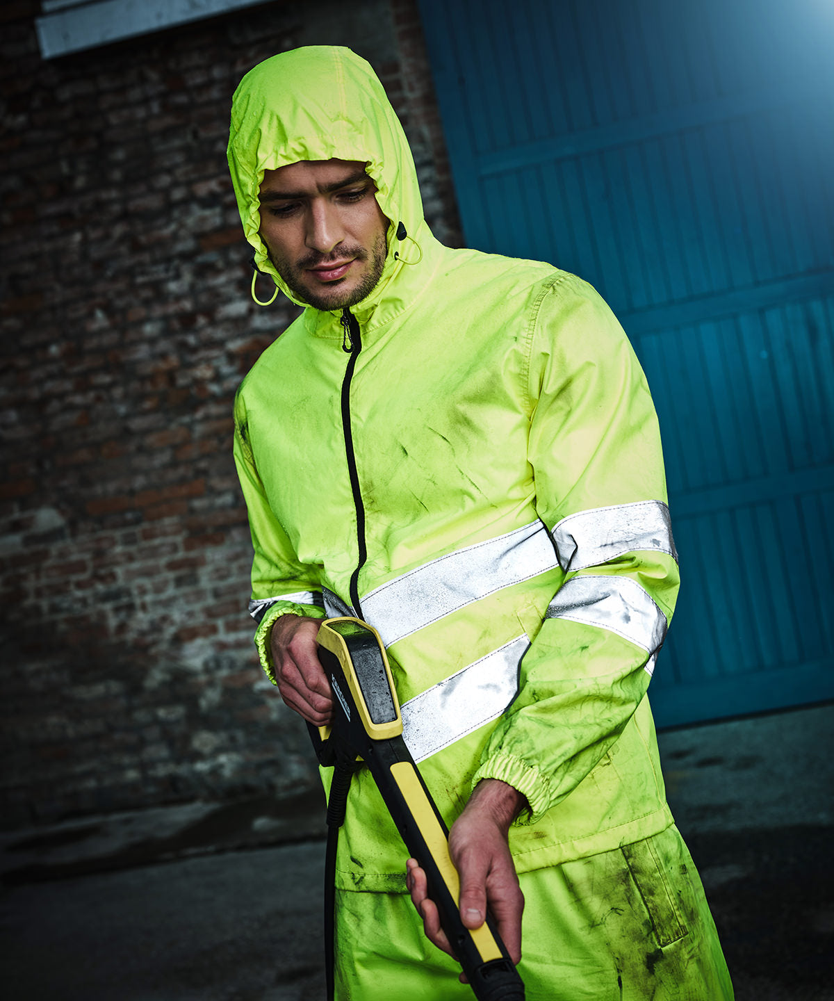 Jakkar - High-vis Pro Pack-away Jacket
